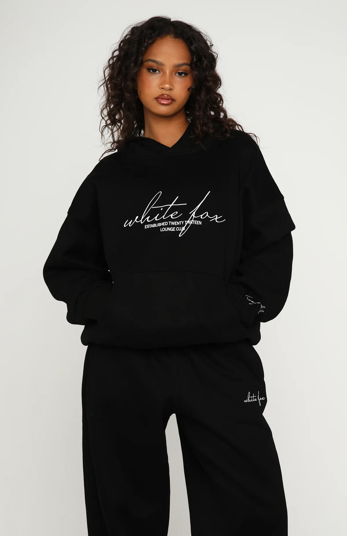 Know What You Want Oversized Hoodie Black - Image 2