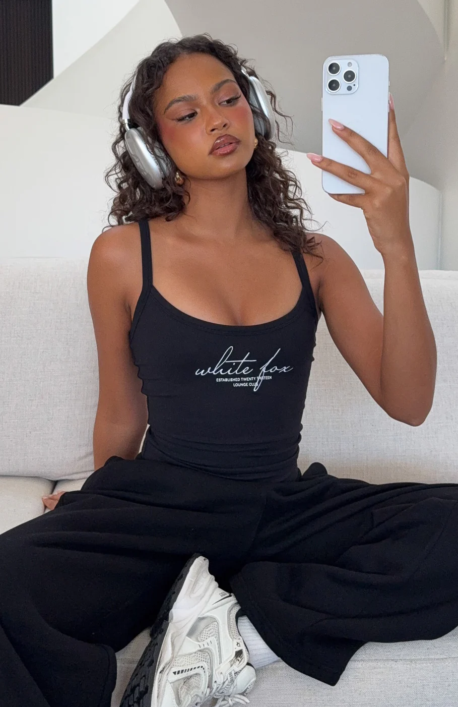Know What You Want Singlet Top Black - Image 6