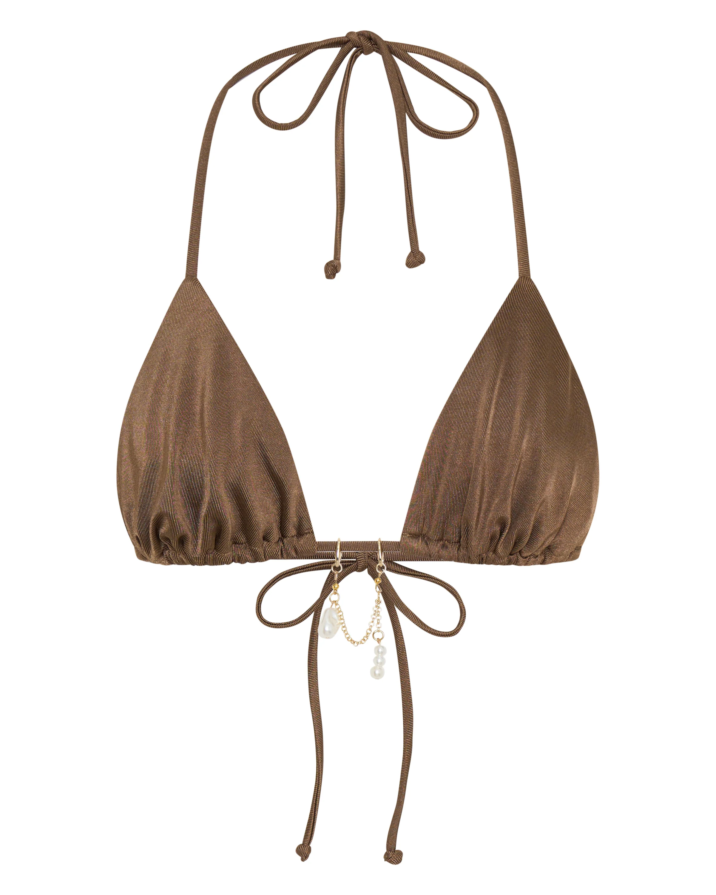 Lagoon Coast Bikini Top Mocha - Image 6