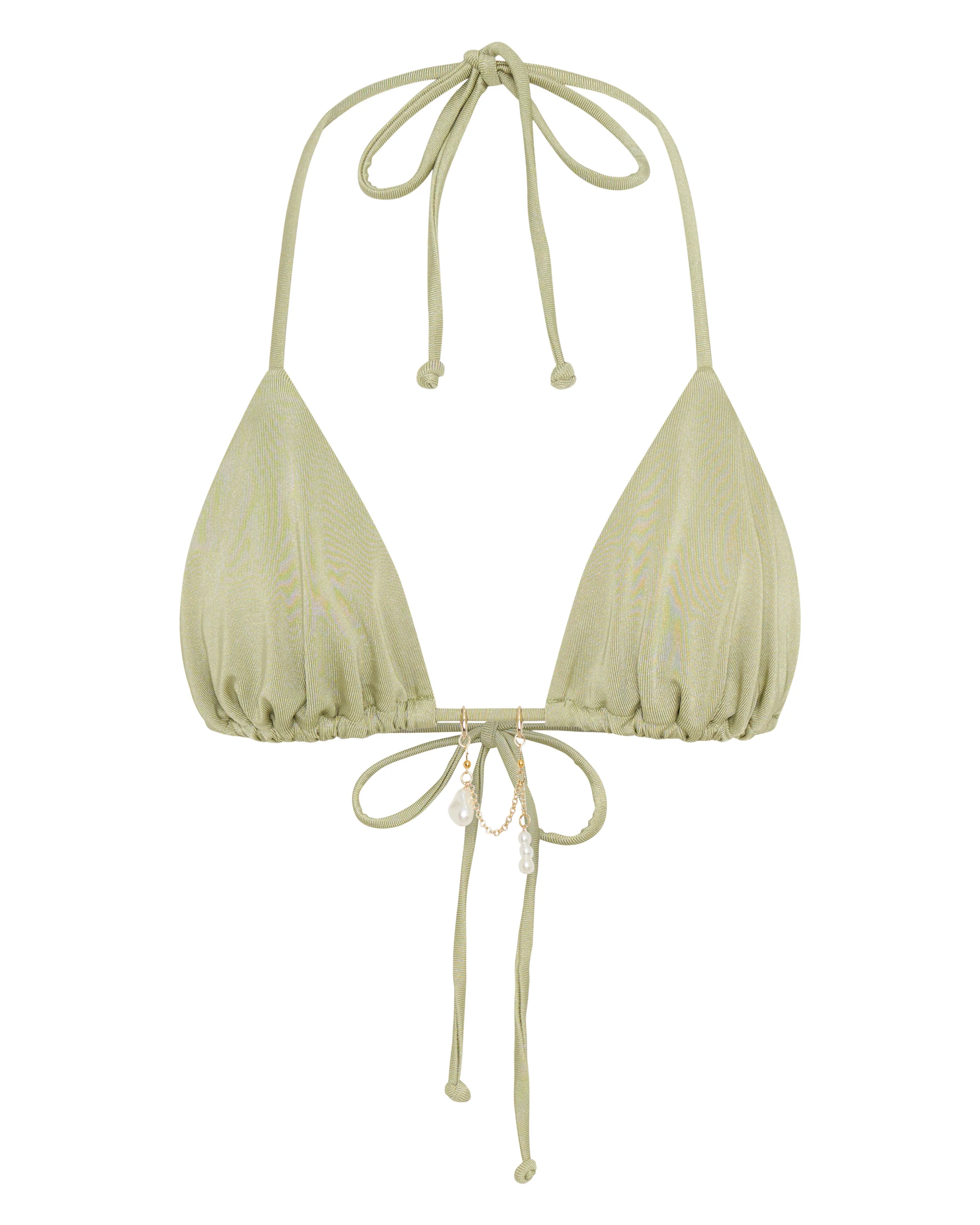 Lagoon Coast Bikini Top Olive - Image 6