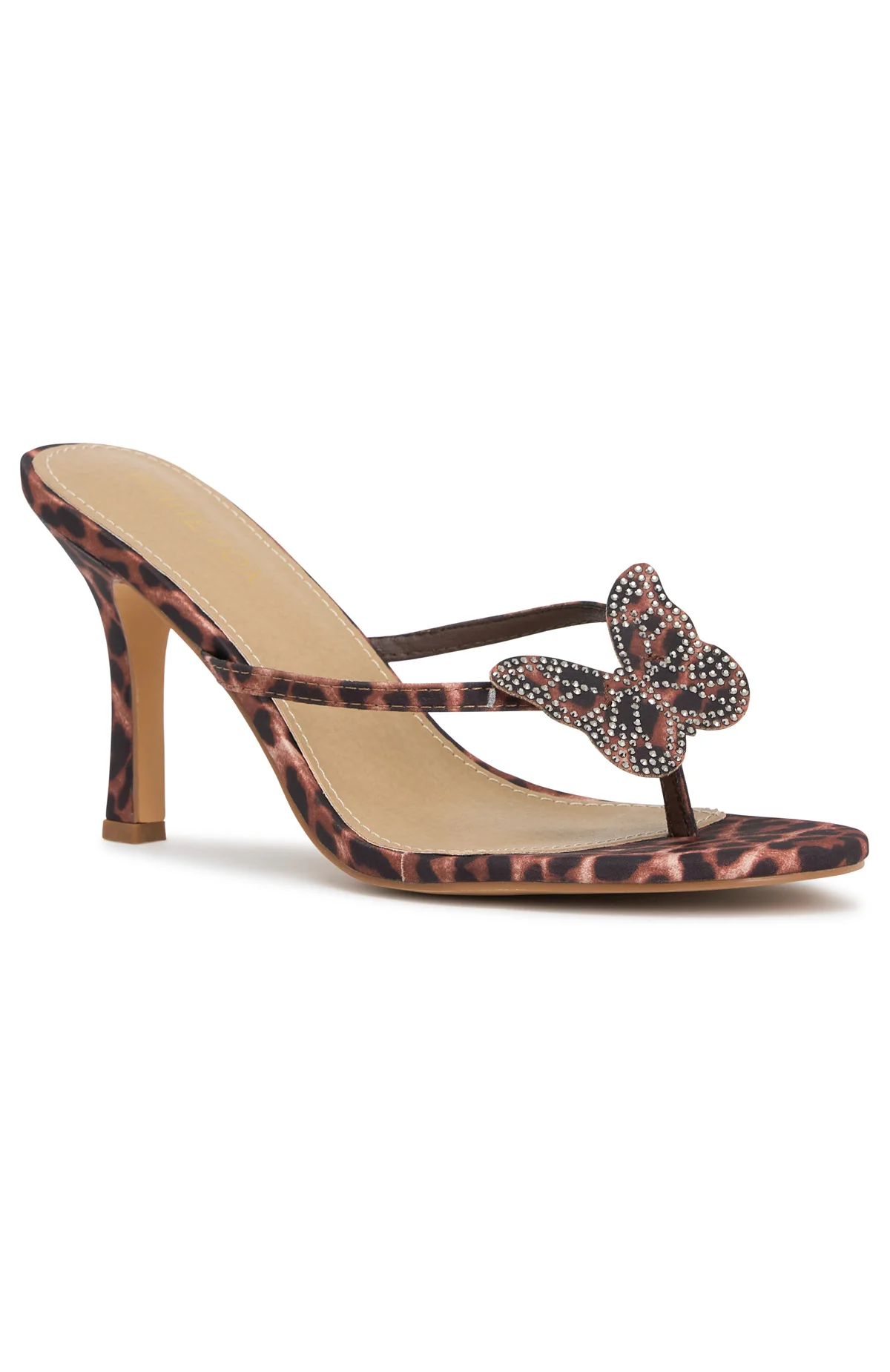 Landry Embellished Thong Mules Leopard - Image 6