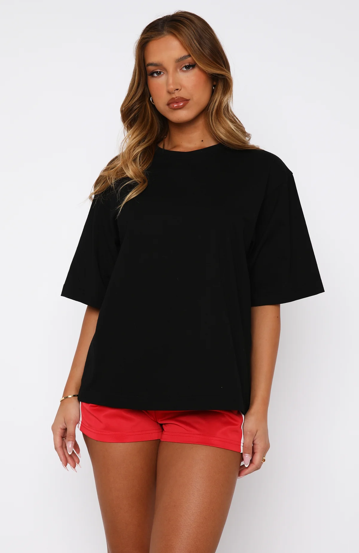 Let It Out Oversized Tee Black - Image 2