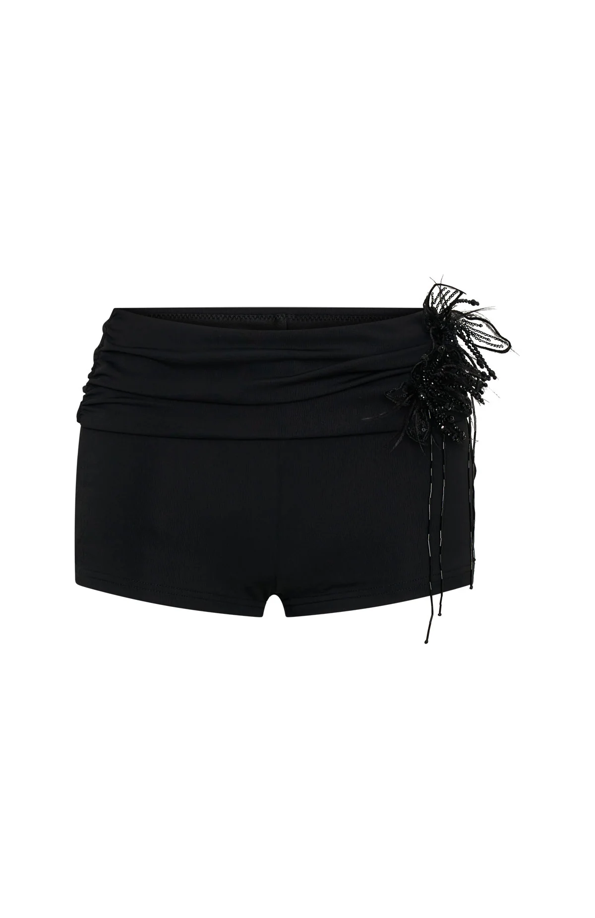 Let's Ride Mini Shorts Black - Image 7