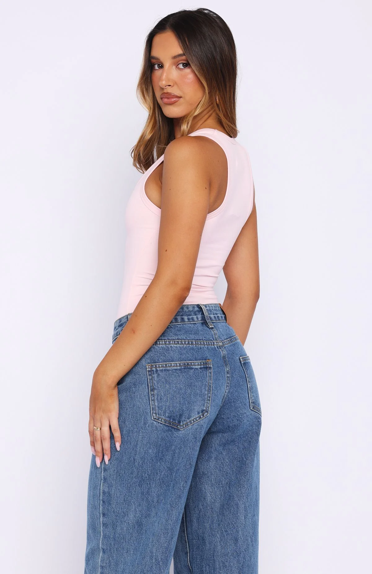 Lights Down Low Bodysuit Baby Pink - Image 6