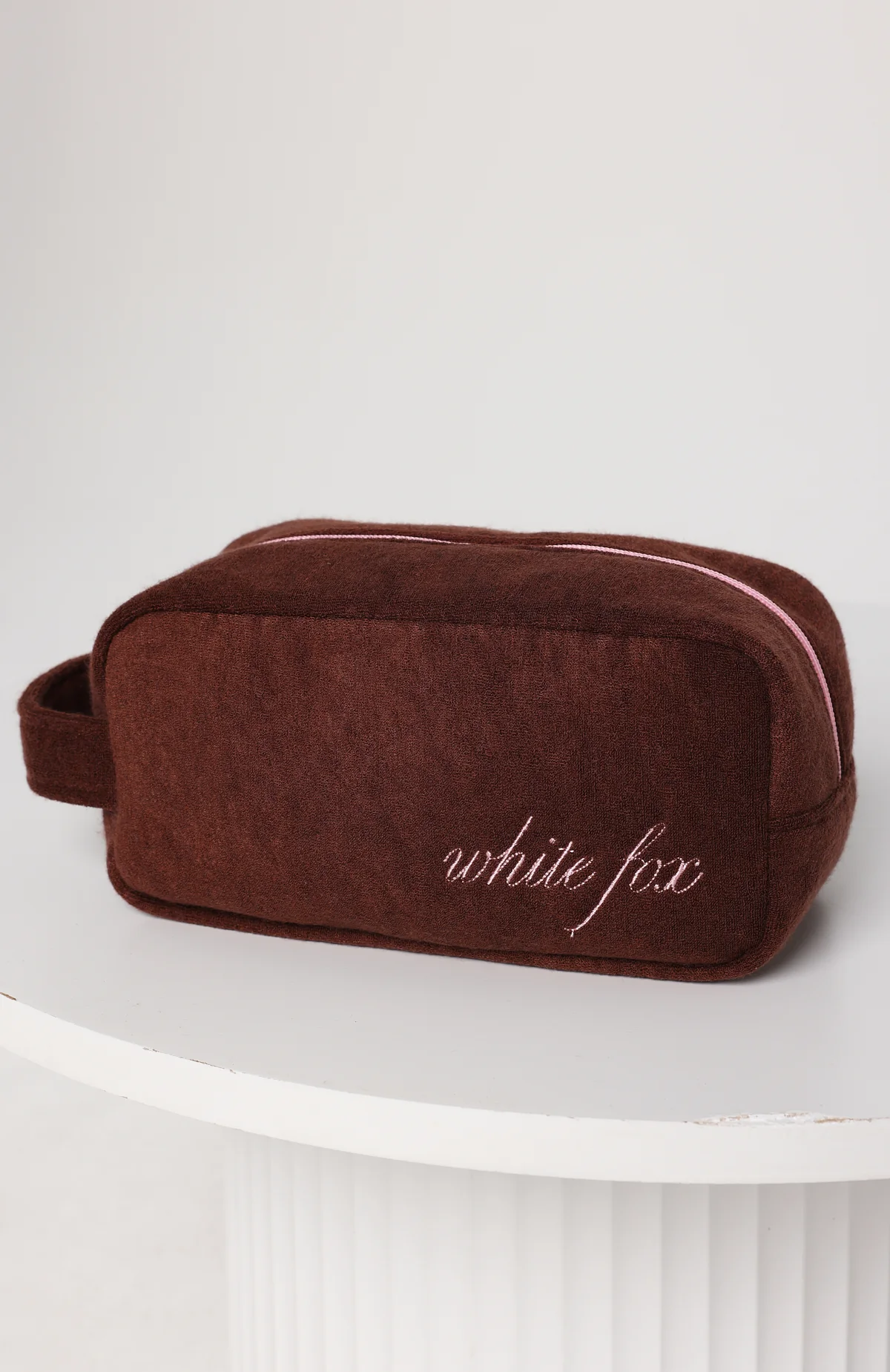 Lillian Cosmetic Bag Chocolate - Image 3