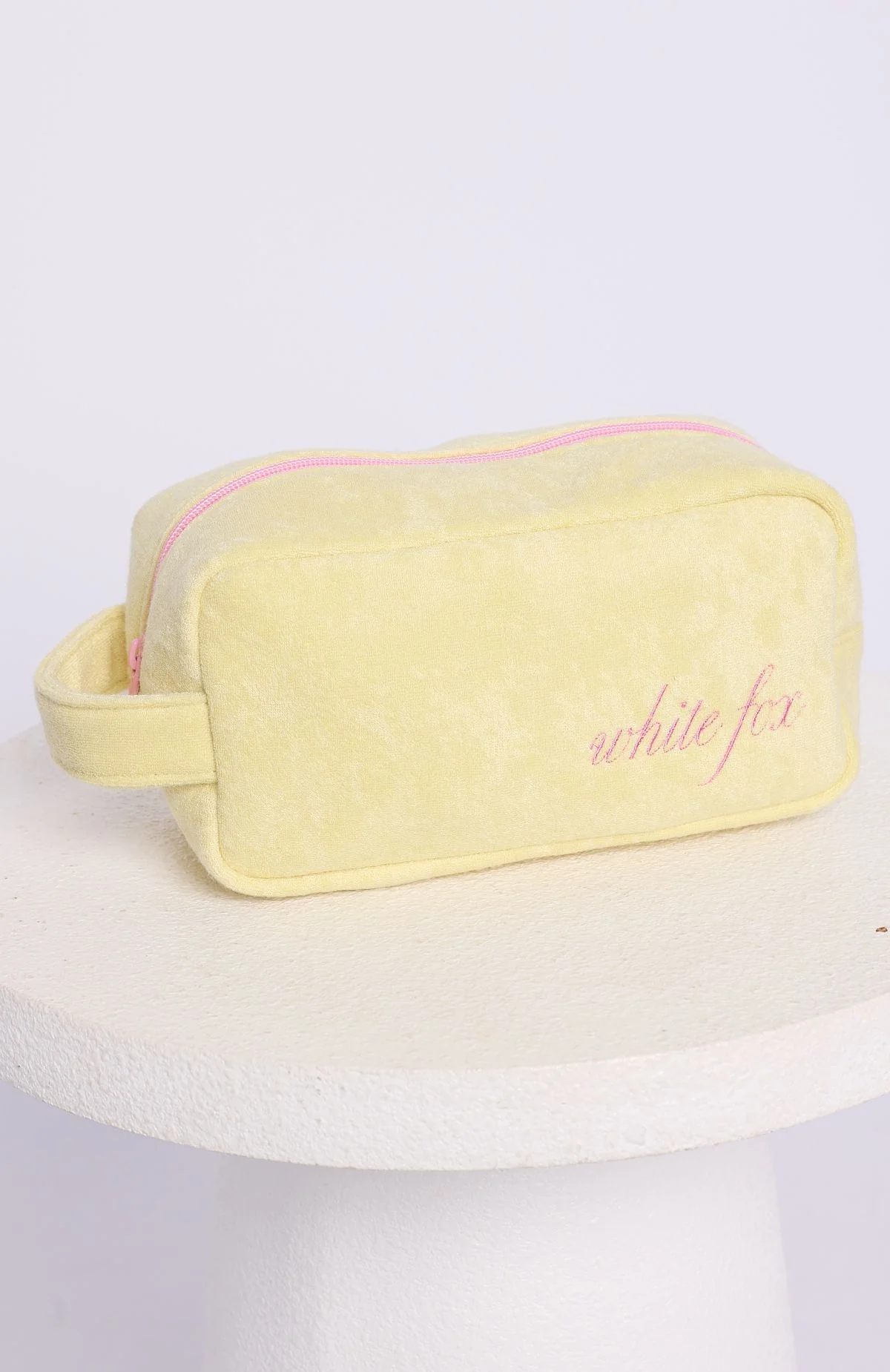 Lillian Cosmetic Bag Lemon - Image 4