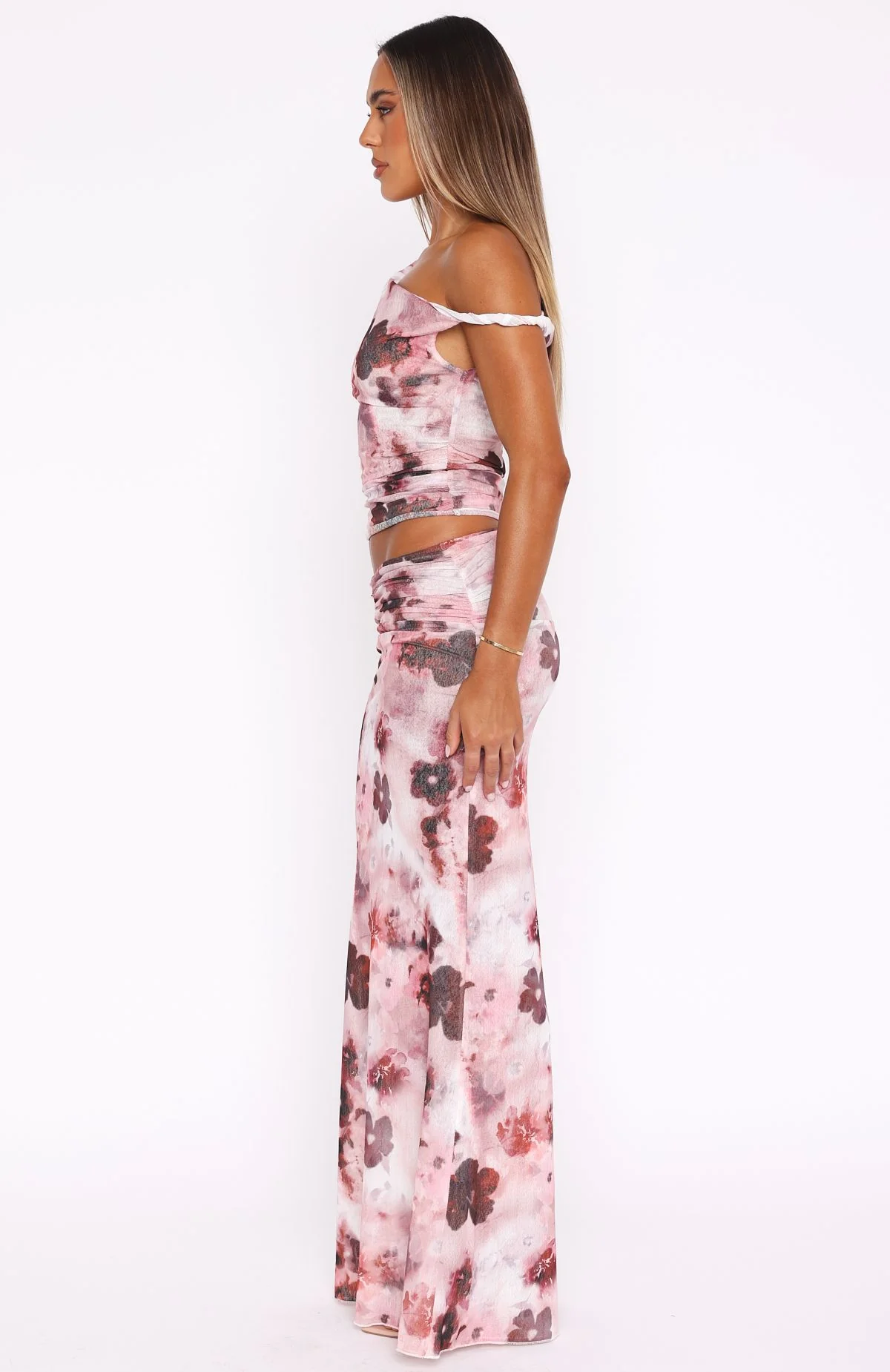 Listen To What I Say Maxi Skirt Tawny Bloom - Image 3