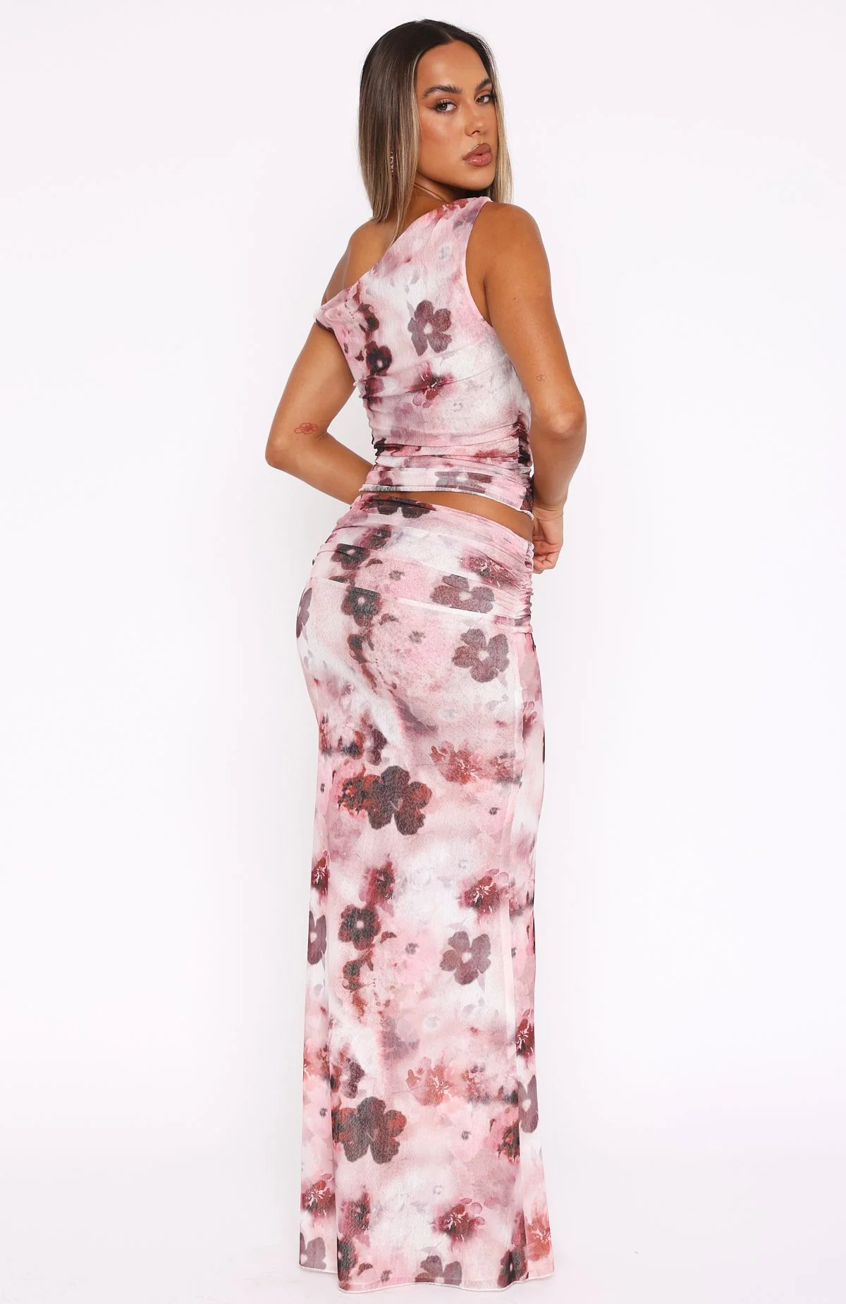 Listen To What I Say Maxi Skirt Tawny Bloom - Image 4
