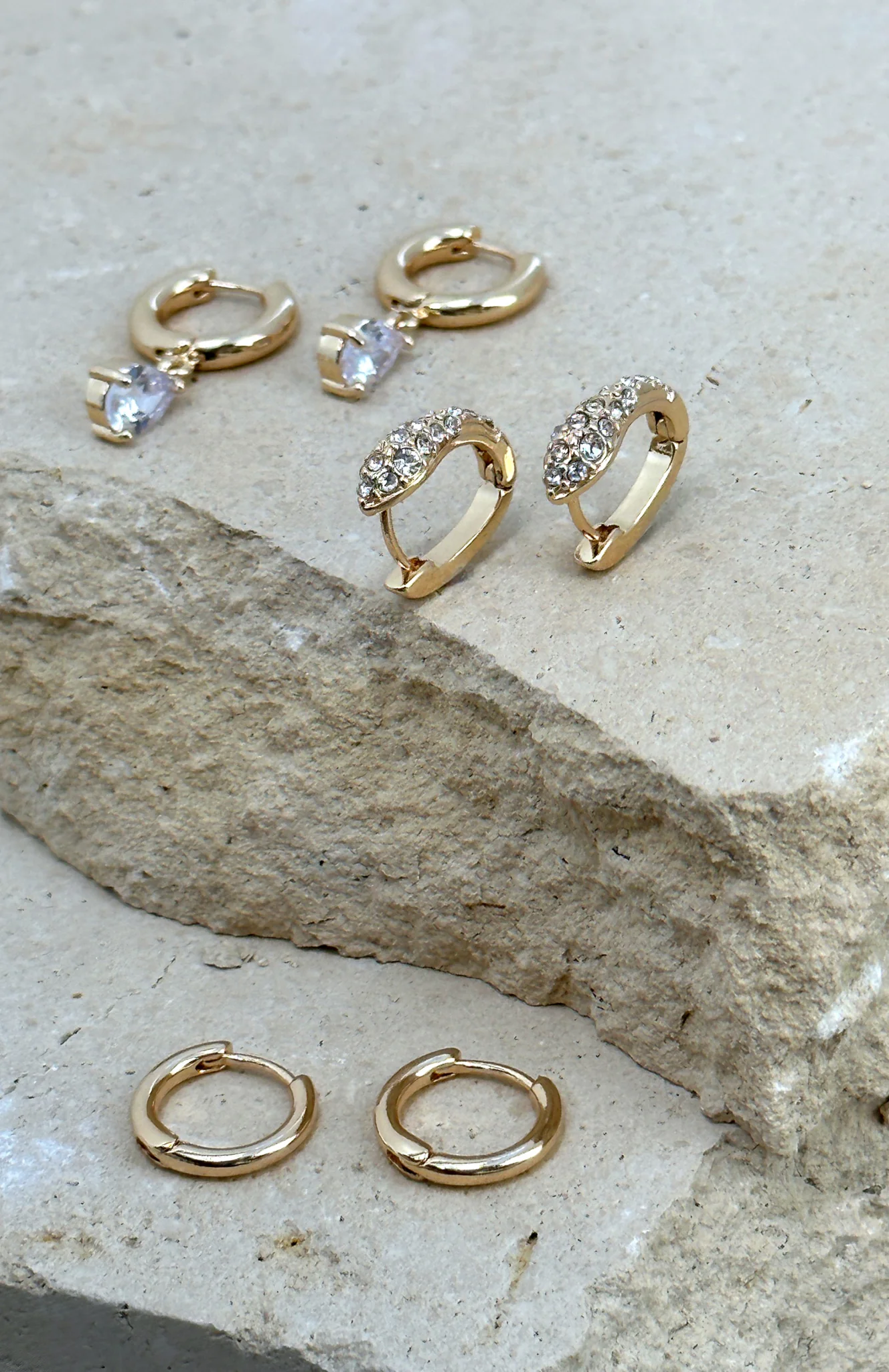 Little Things Earrings Set Gold - Image 3