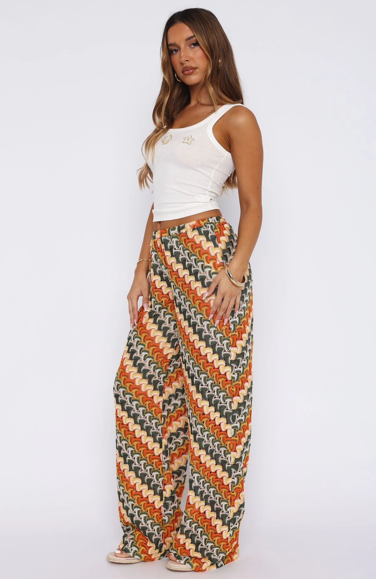 Long Desire Pants Tropics - Image 3