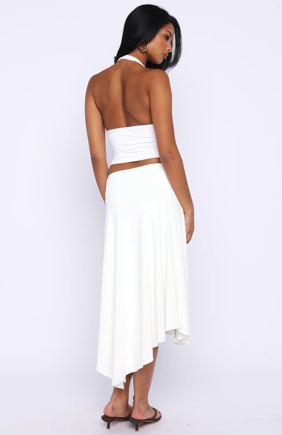 Losing What We Had Midi Skirt White - Image 4