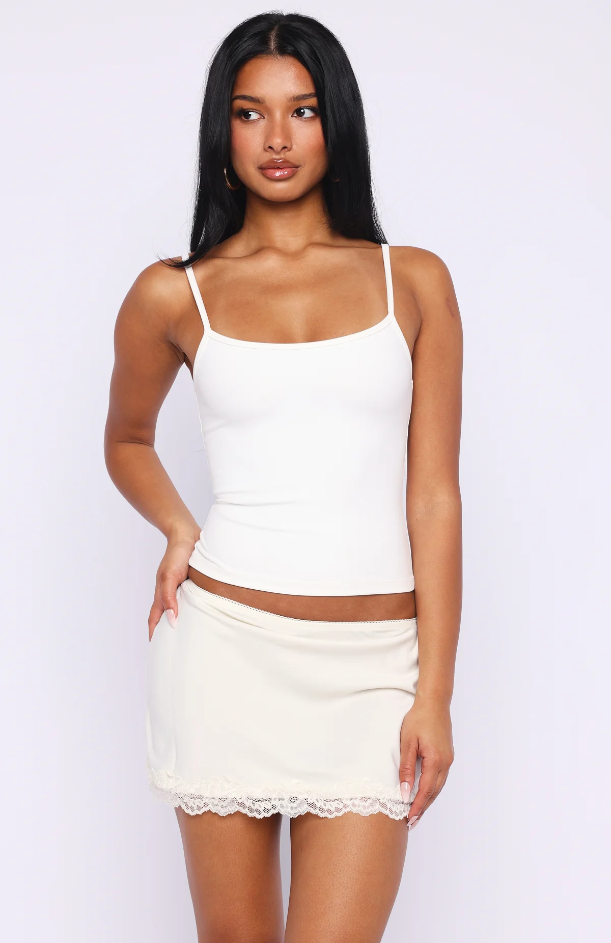 Love For A Lifetime Mini Skirt Cream - Image 3