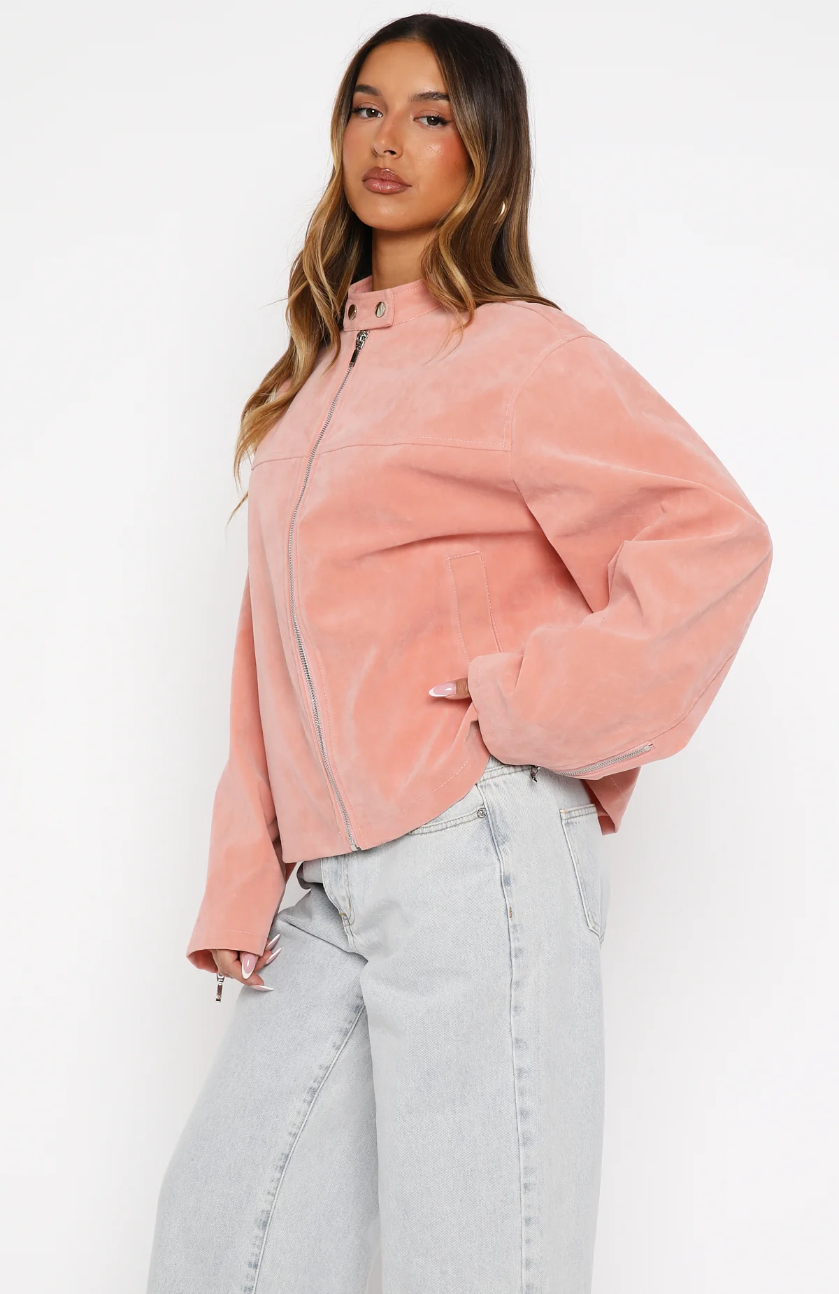 Love Is Blind Jacket Pink - Image 6