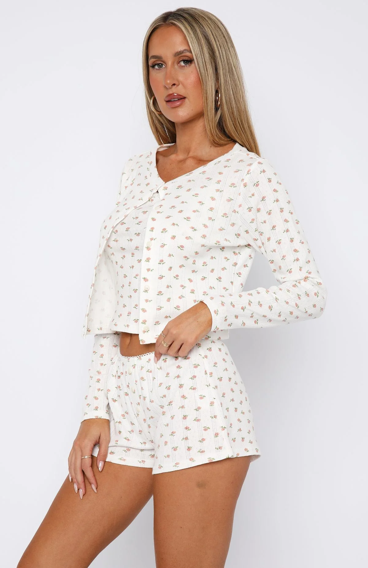 Love Letters Long Sleeve Top Peach Blossom - Image 3