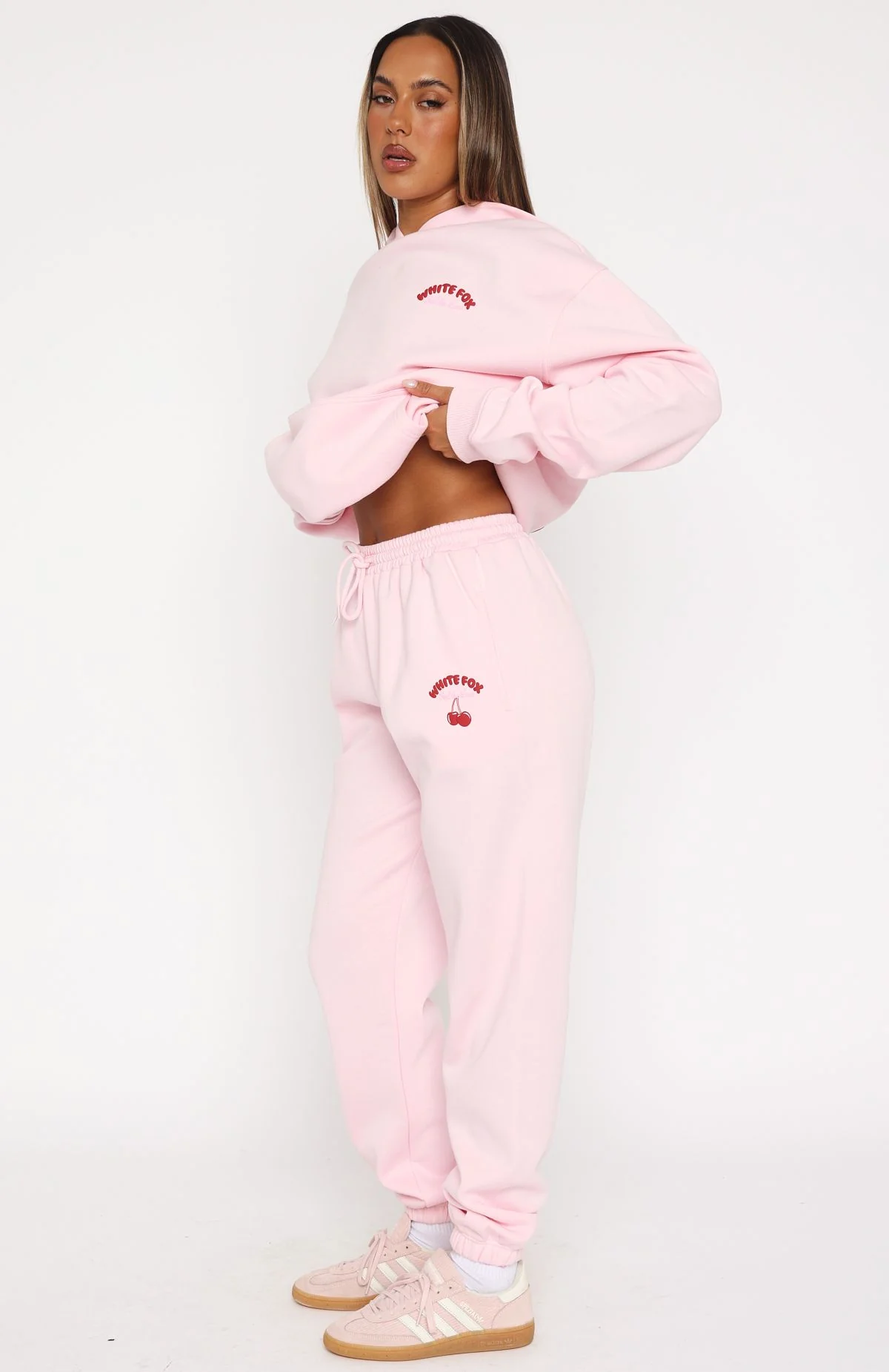 Love Me Tender Sweatpants Pink - Image 3