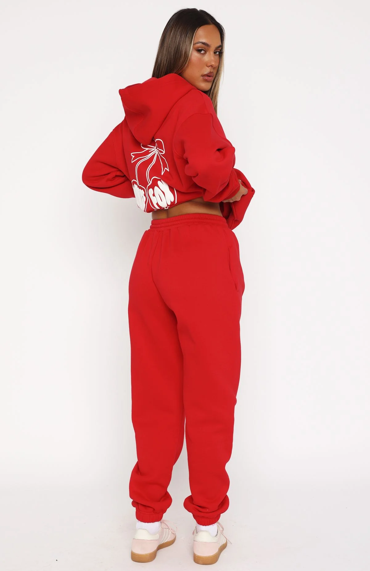 Love Of My Life Sweatpants Red - Image 4