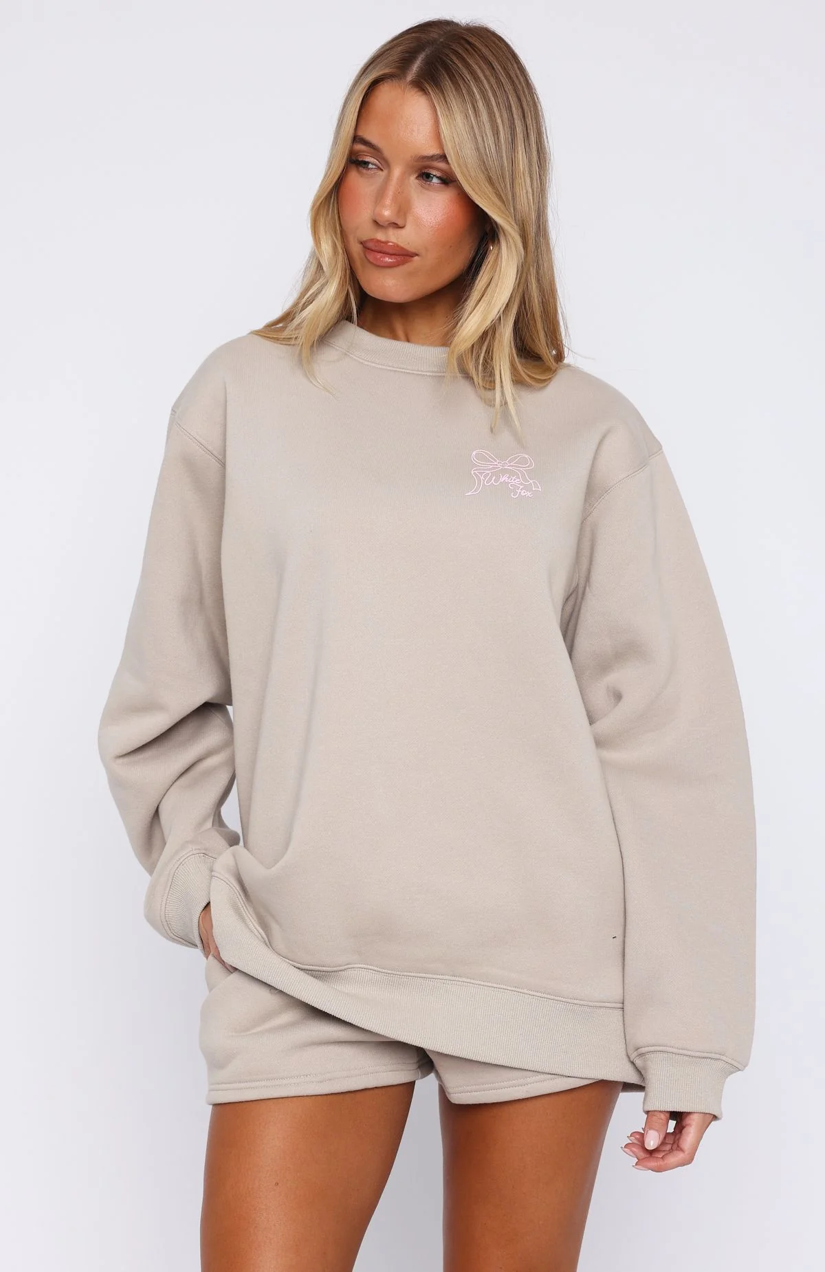 Love You Forever Oversized Sweater Moon - Image 3