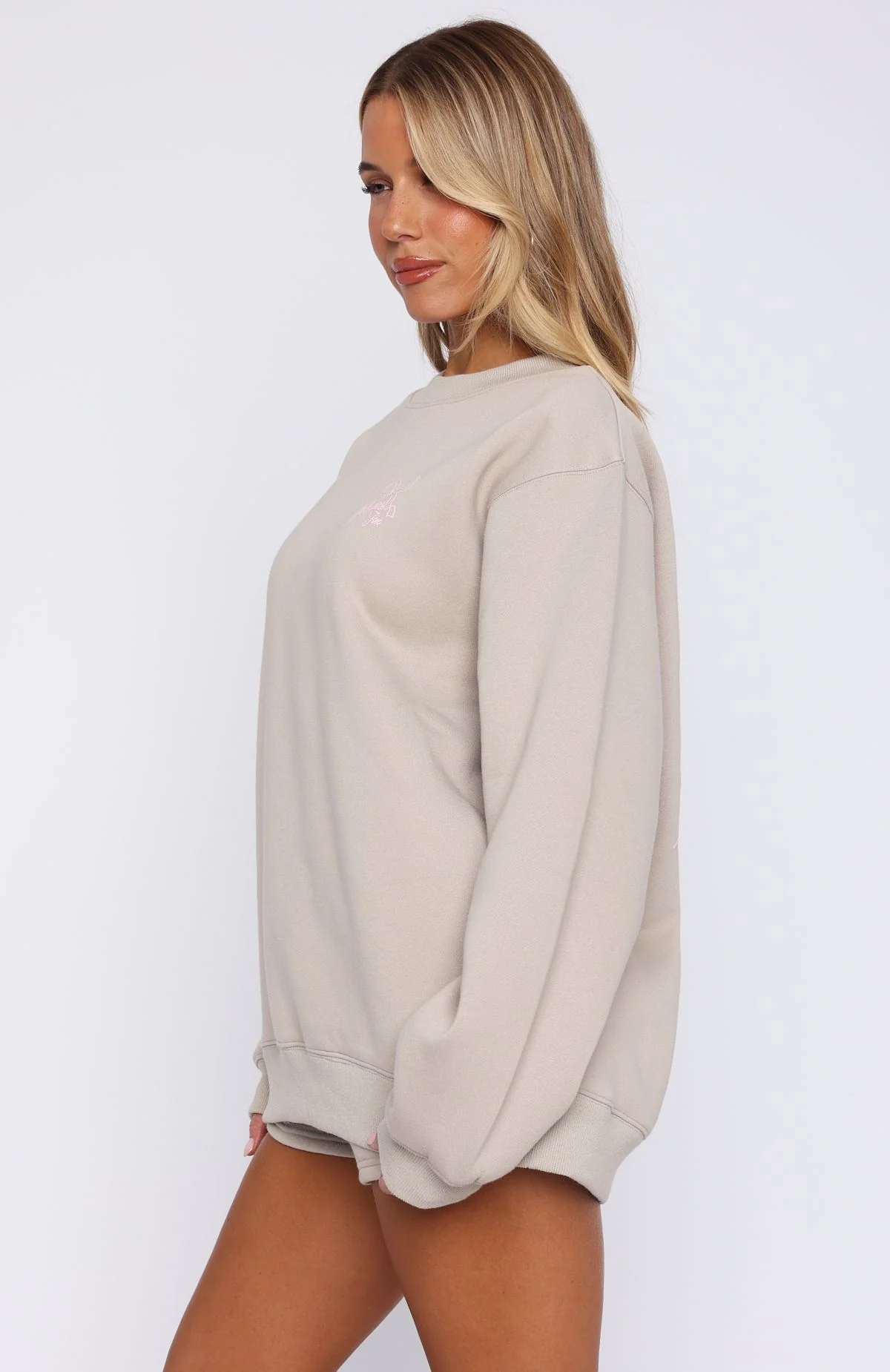 Love You Forever Oversized Sweater Moon - Image 4