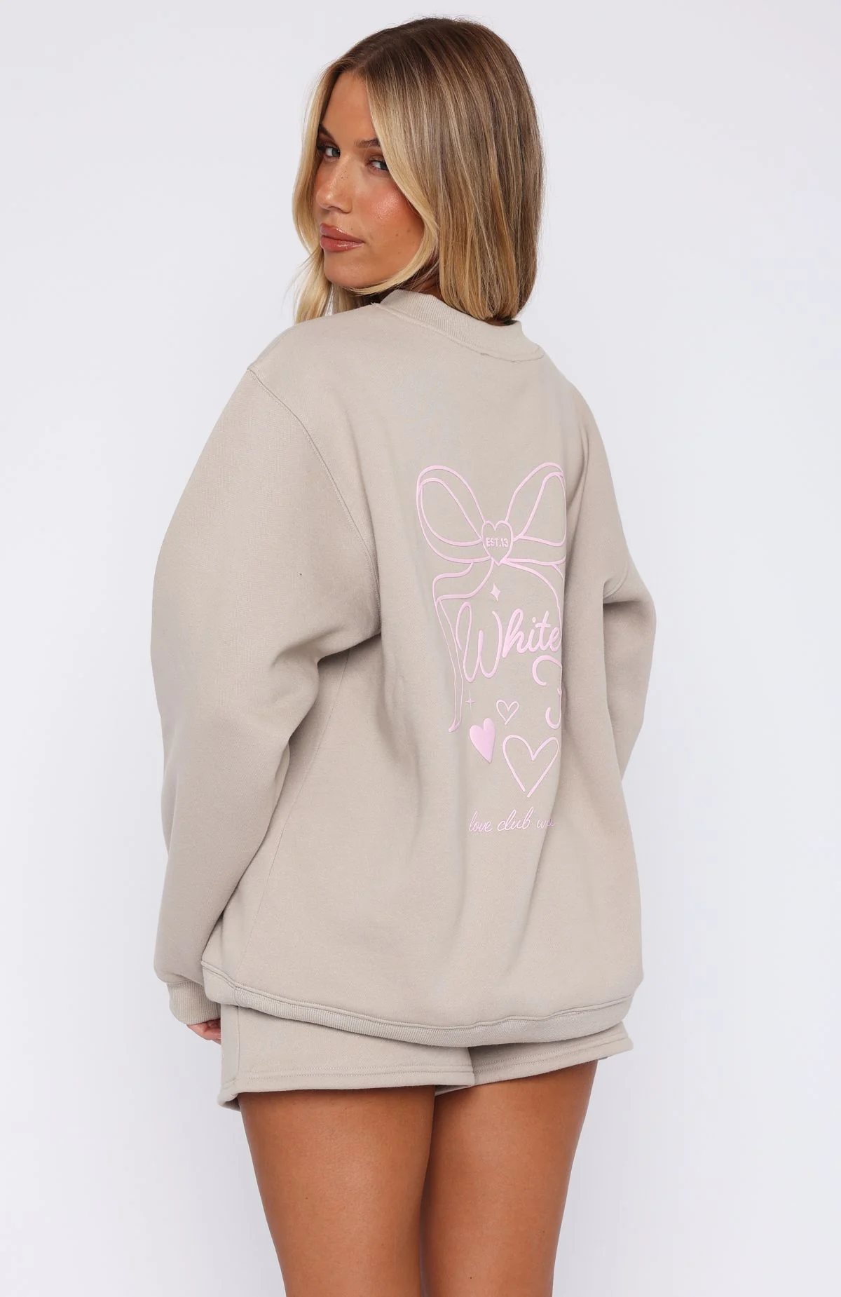 Love You Forever Oversized Sweater Moon - Image 5