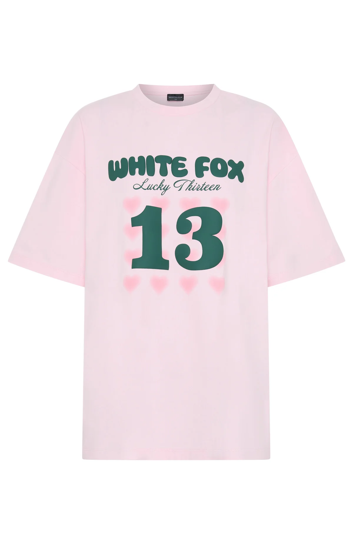 Lucky Thirteen Charise Oversized Tee Soft Pink - Image 5