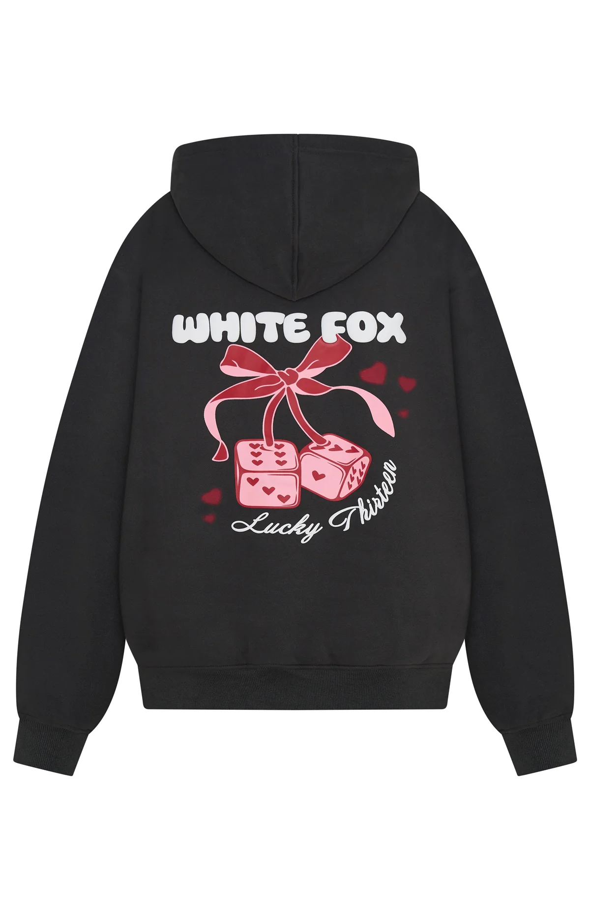 Lucky Thirteen Cheyenne Oversized Hoodie Charcoal - Image 5