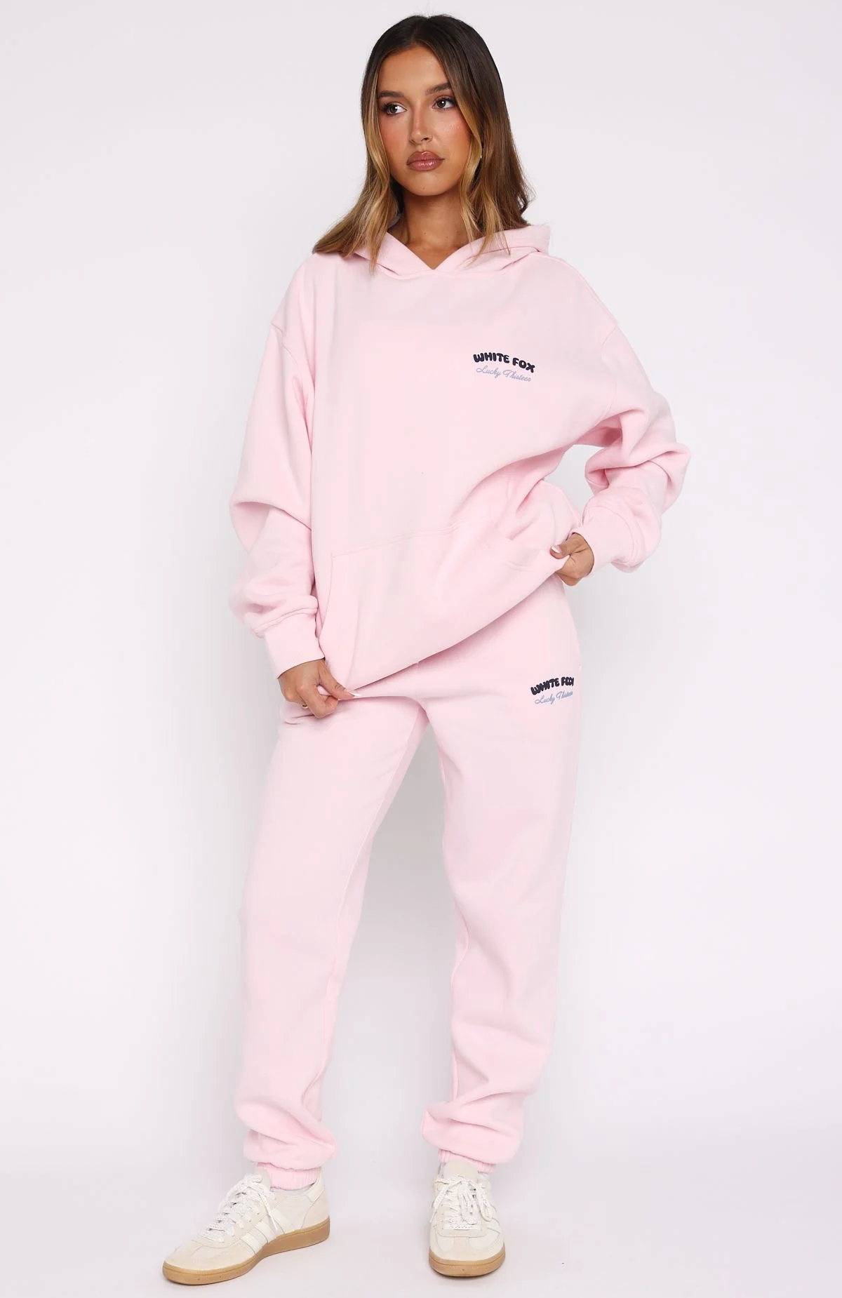 Lucky Thirteen Cheyenne Sweatpants Soft Pink - Image 2