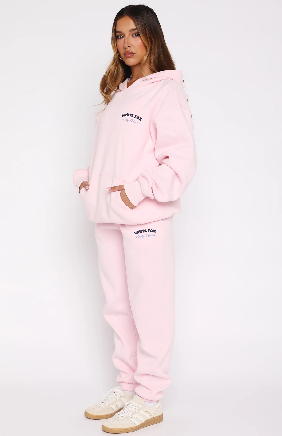Lucky Thirteen Cheyenne Sweatpants Soft Pink - Image 3