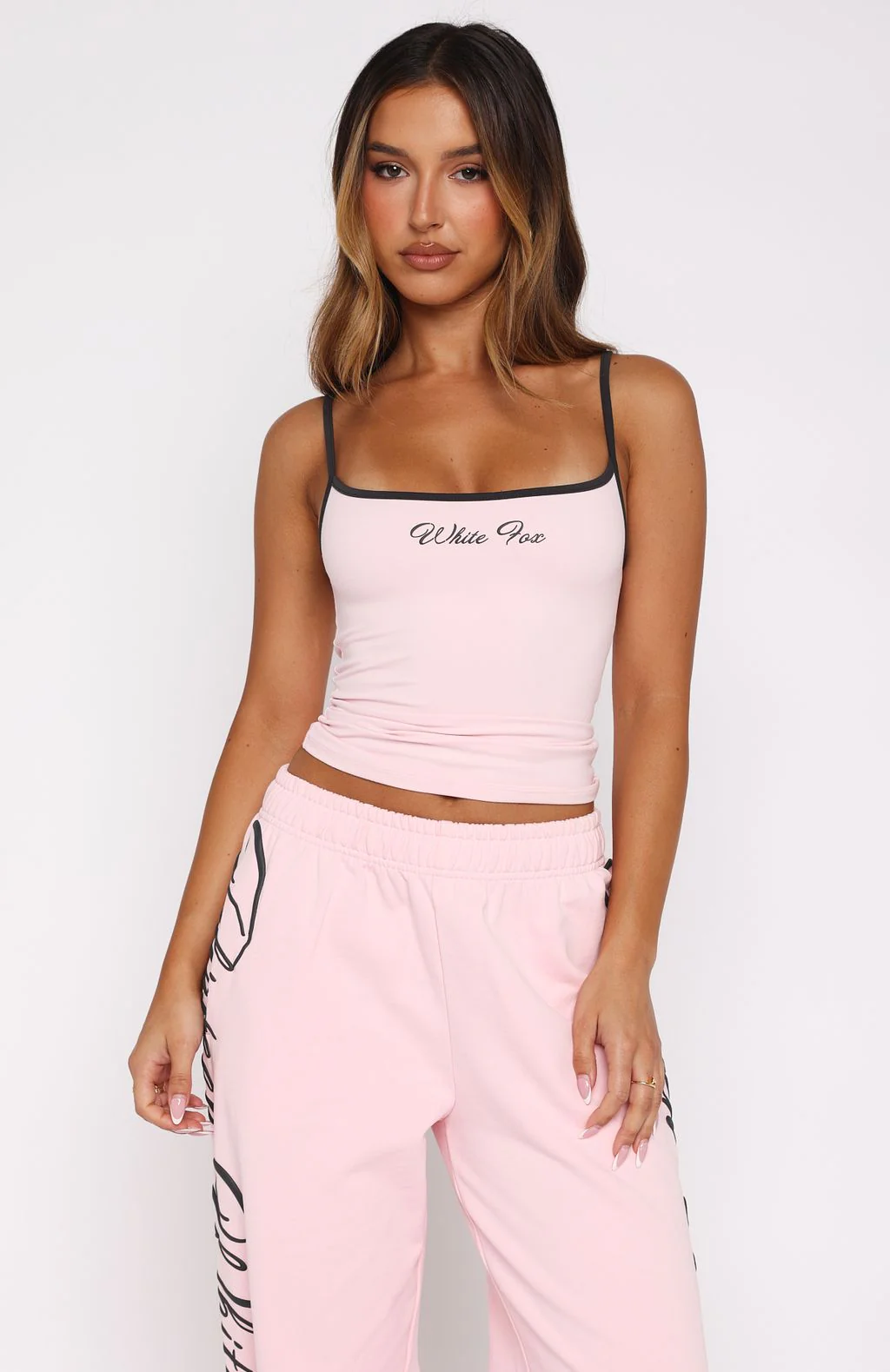 Lucky Thirteen Shaya Singlet Soft Pink - Image 2