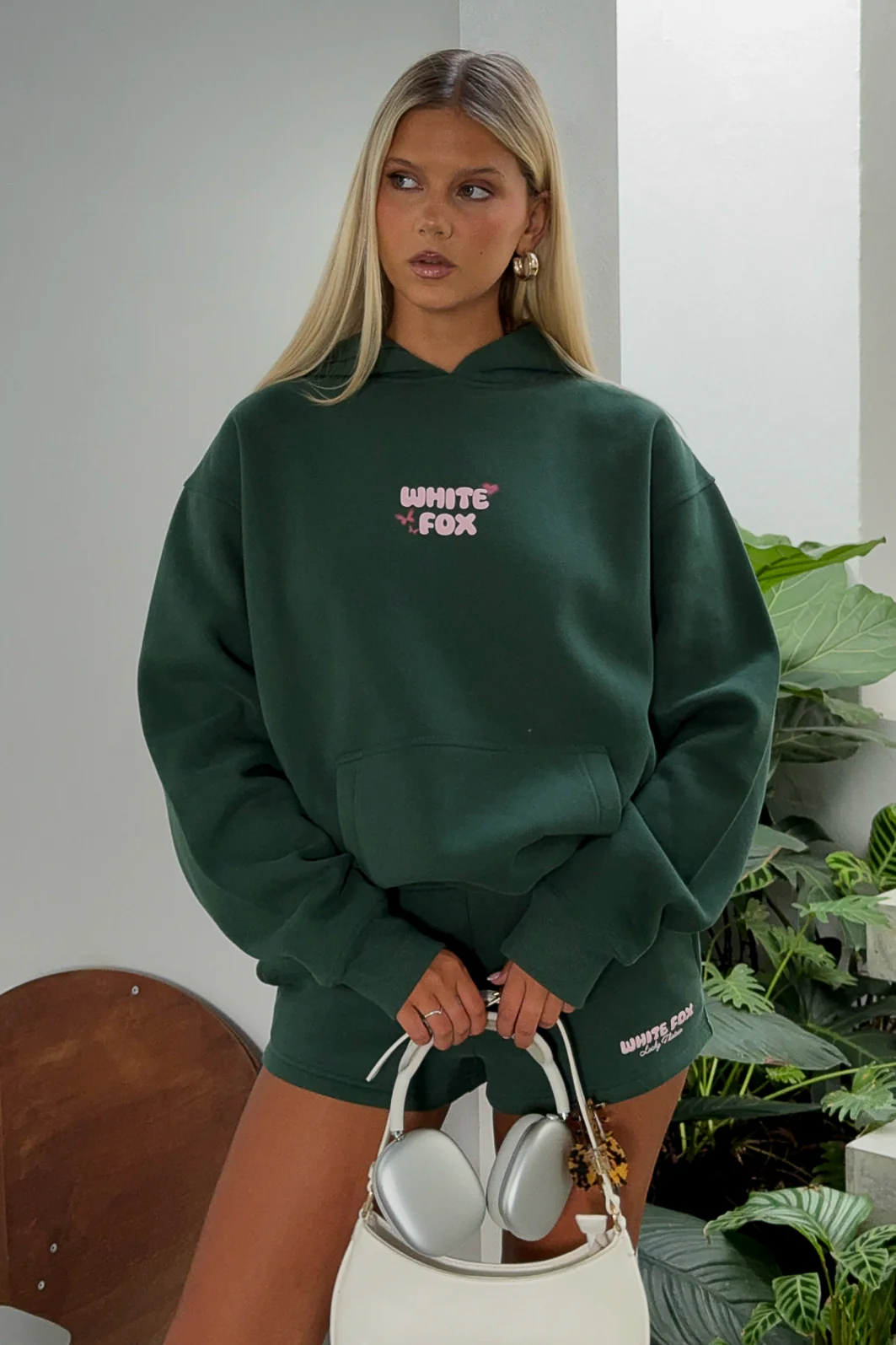 Lucky Thirteen Stephanie Lounge Shorts Green - Image 6
