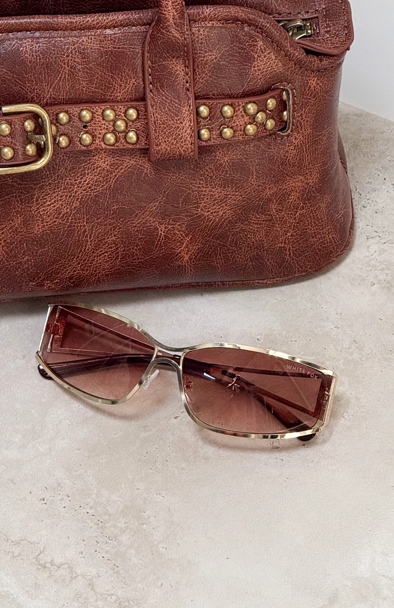 Luella Sunglasses Gold - Image 4