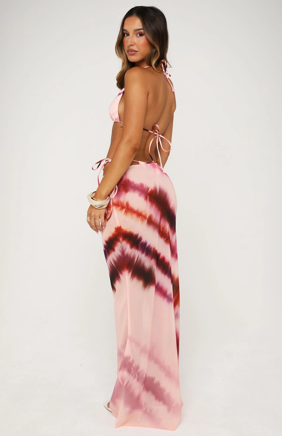 Luminous Maxi Skirt Blurred Motion - Image 5