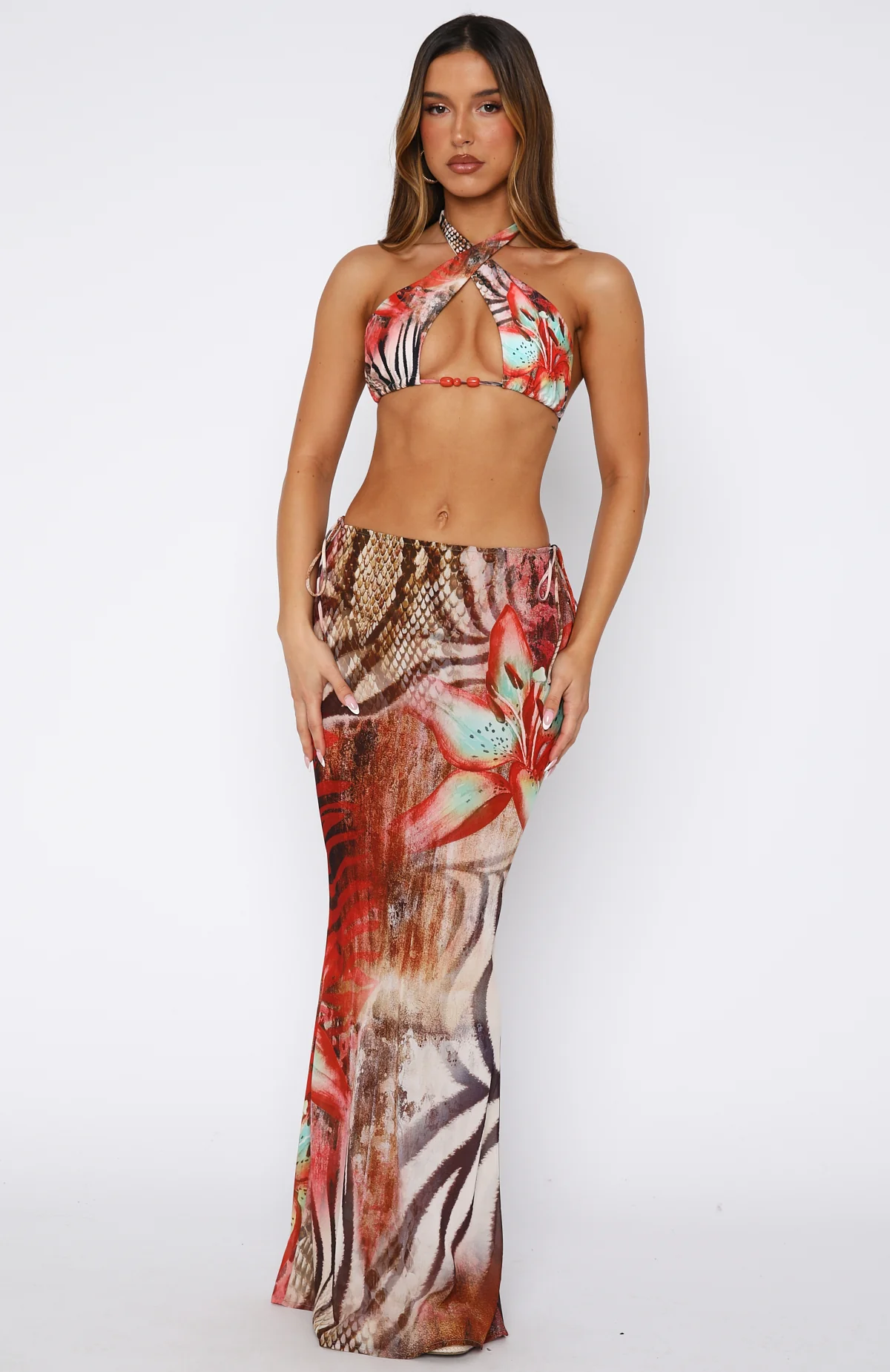 Luminous Maxi Skirt Savage Bloom - Image 2