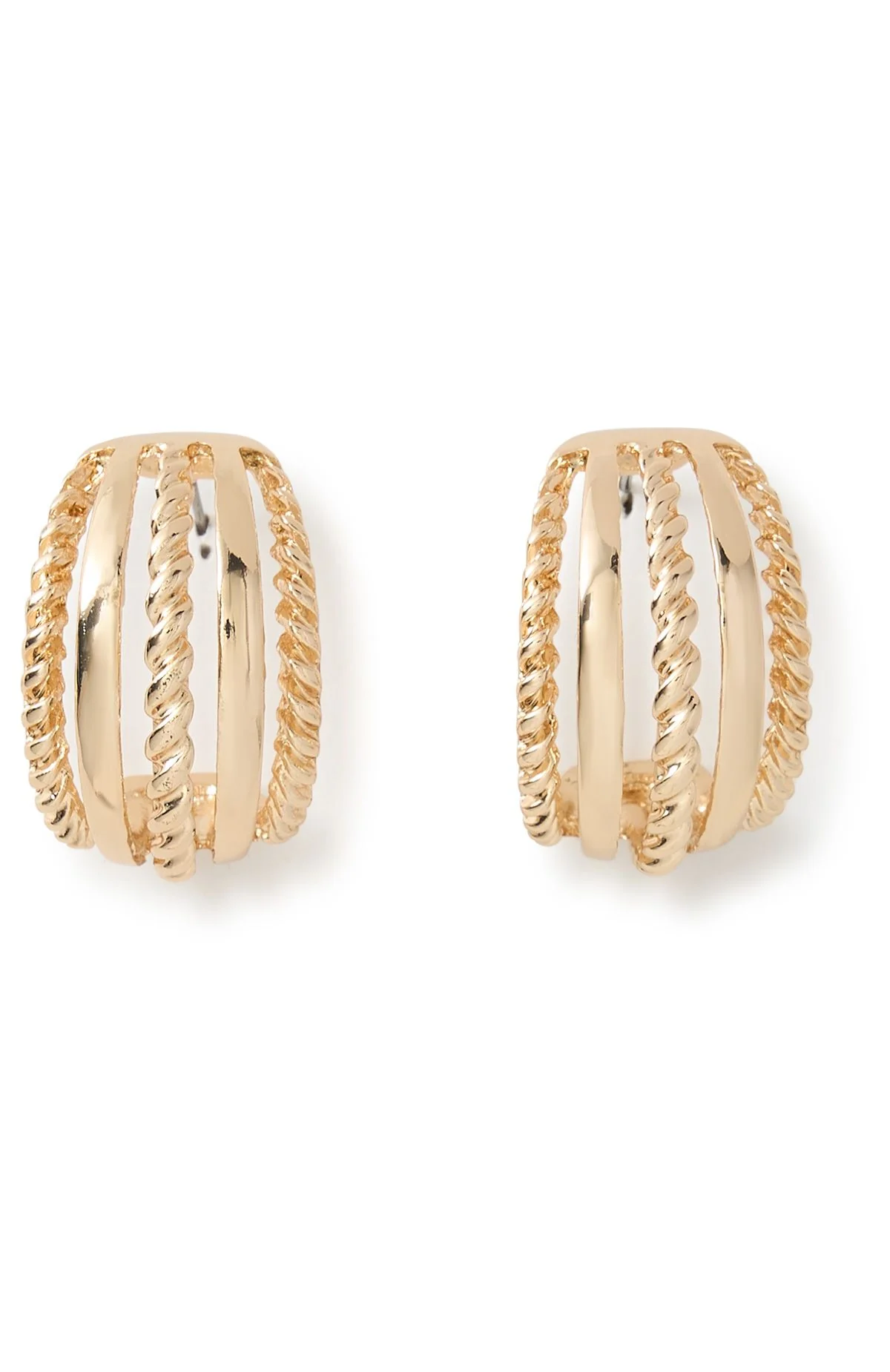 Lune Earrings Gold - Image 2