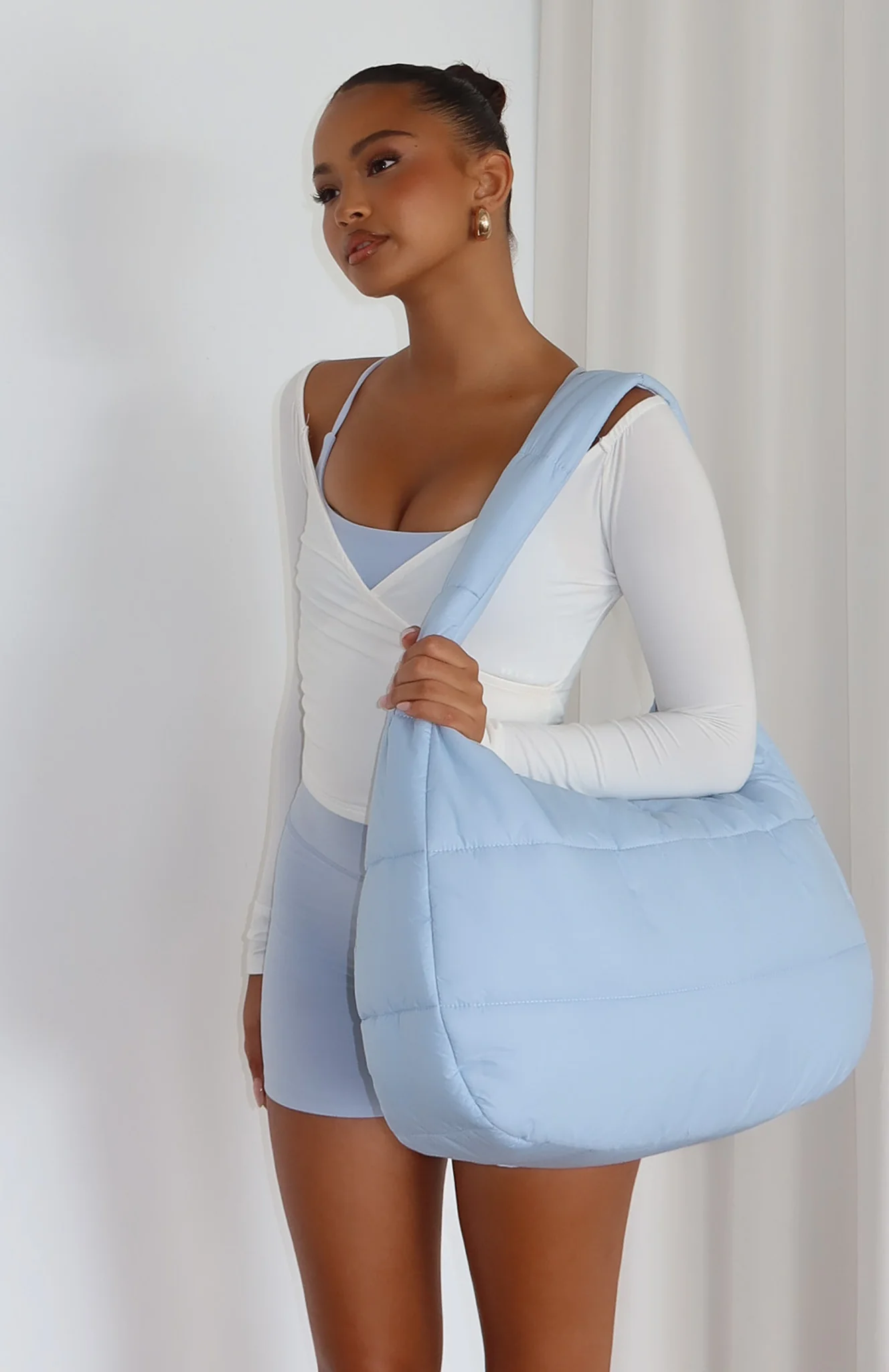 Mac Shoulder Bag Icy Blue - Image 4