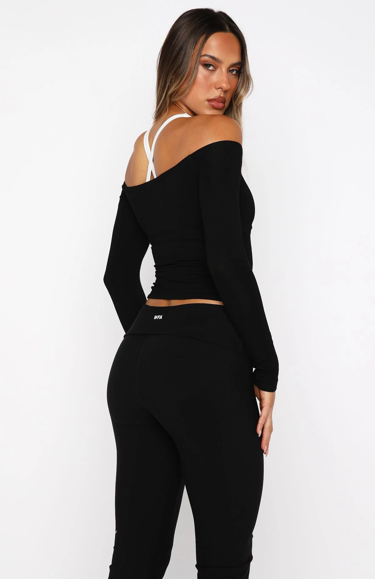 Mad For You Long Sleeve Top Black - Image 4