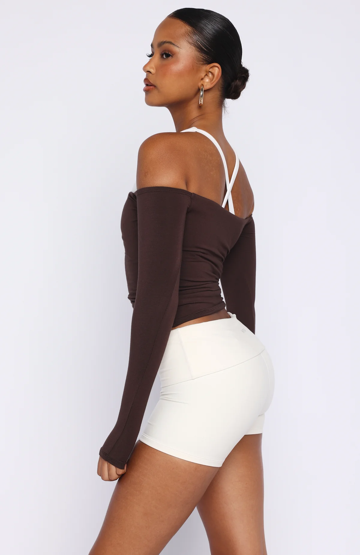 Mad For You Long Sleeve Top Dark Chocolate - Image 4