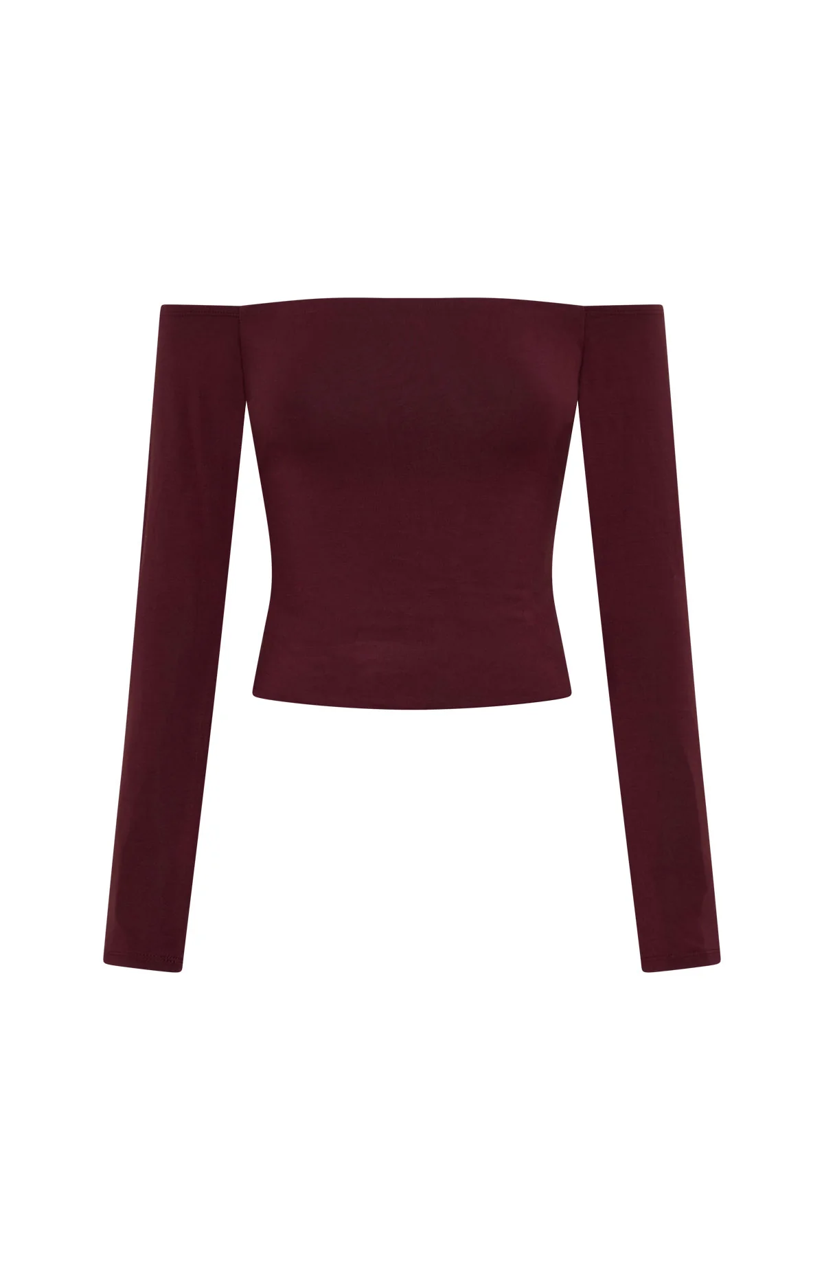 Mad For You Long Sleeve Top Merlot - Image 10