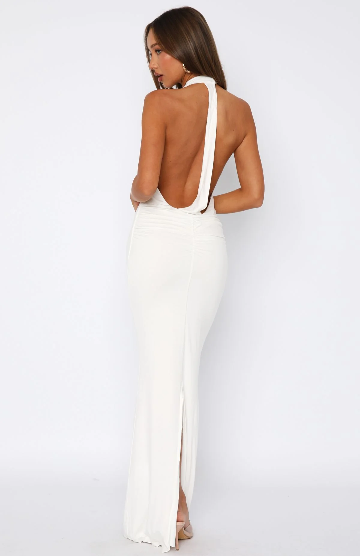 Made For You Maxi Dress White - Image 6