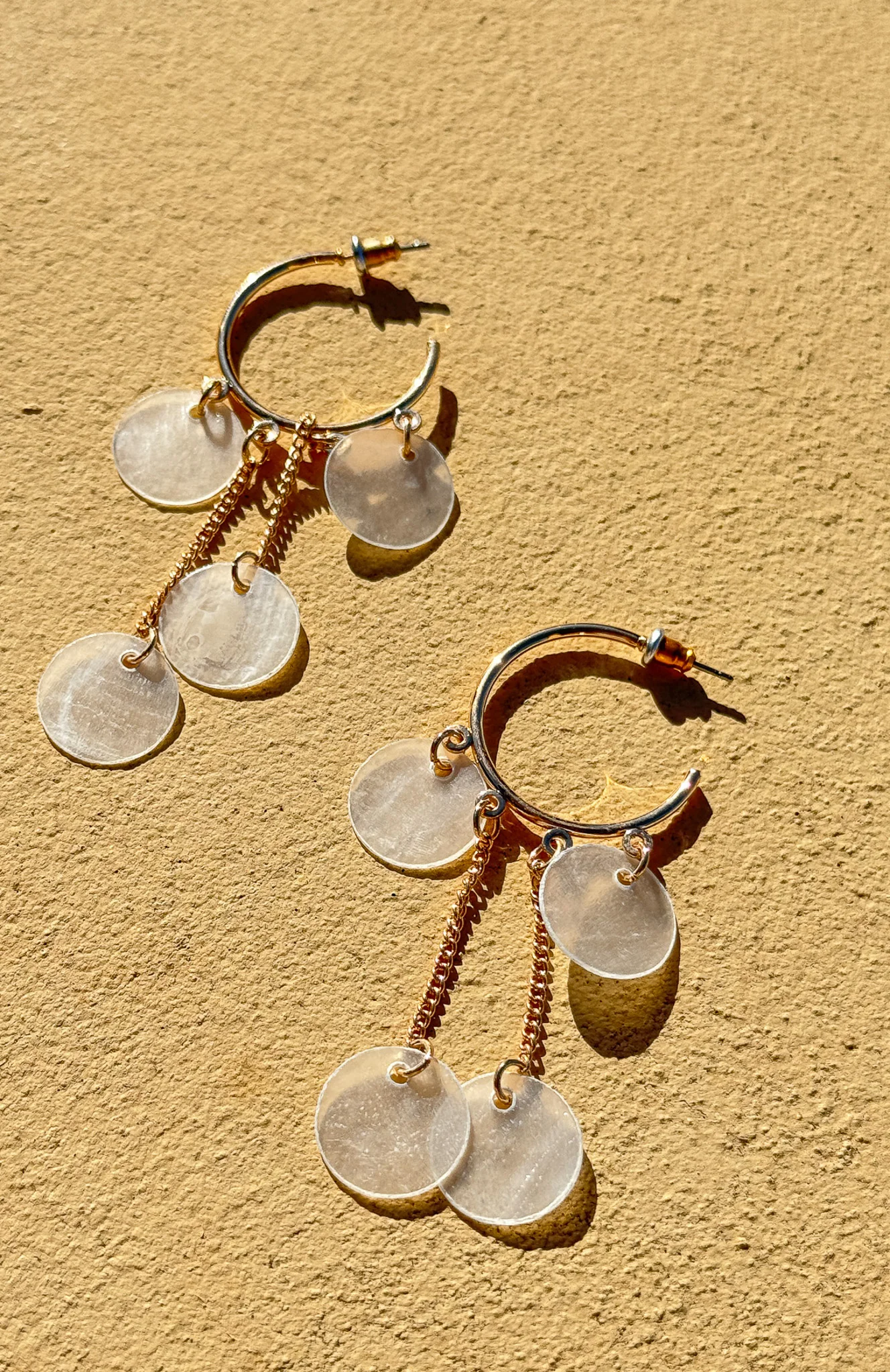 Makaio Earrings Gold - Image 2
