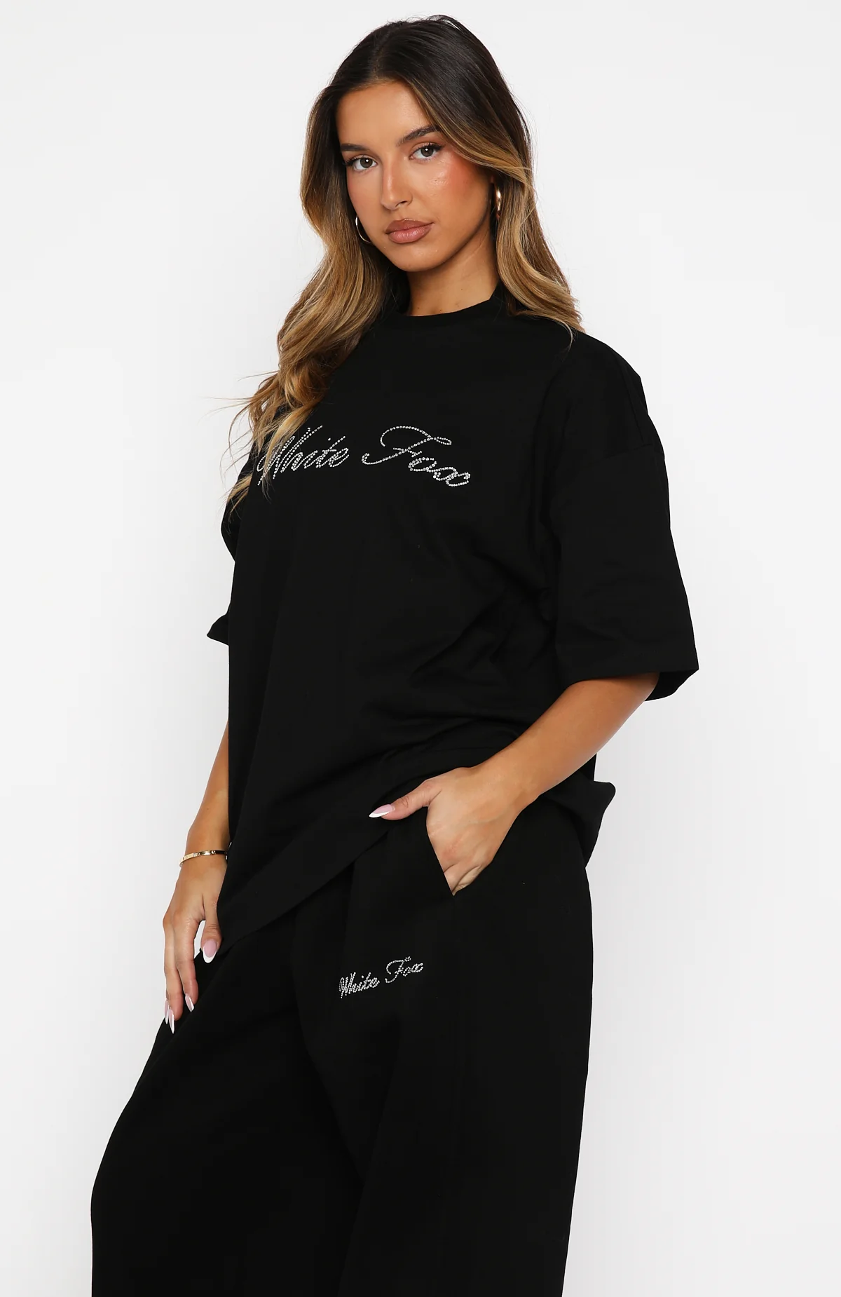 Make It Or Break It Oversized Tee Black - Image 3
