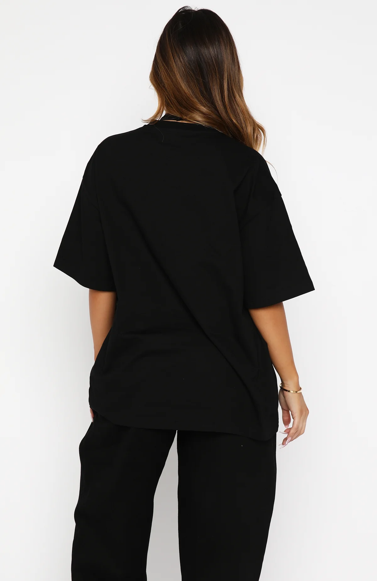 Make It Or Break It Oversized Tee Black - Image 4