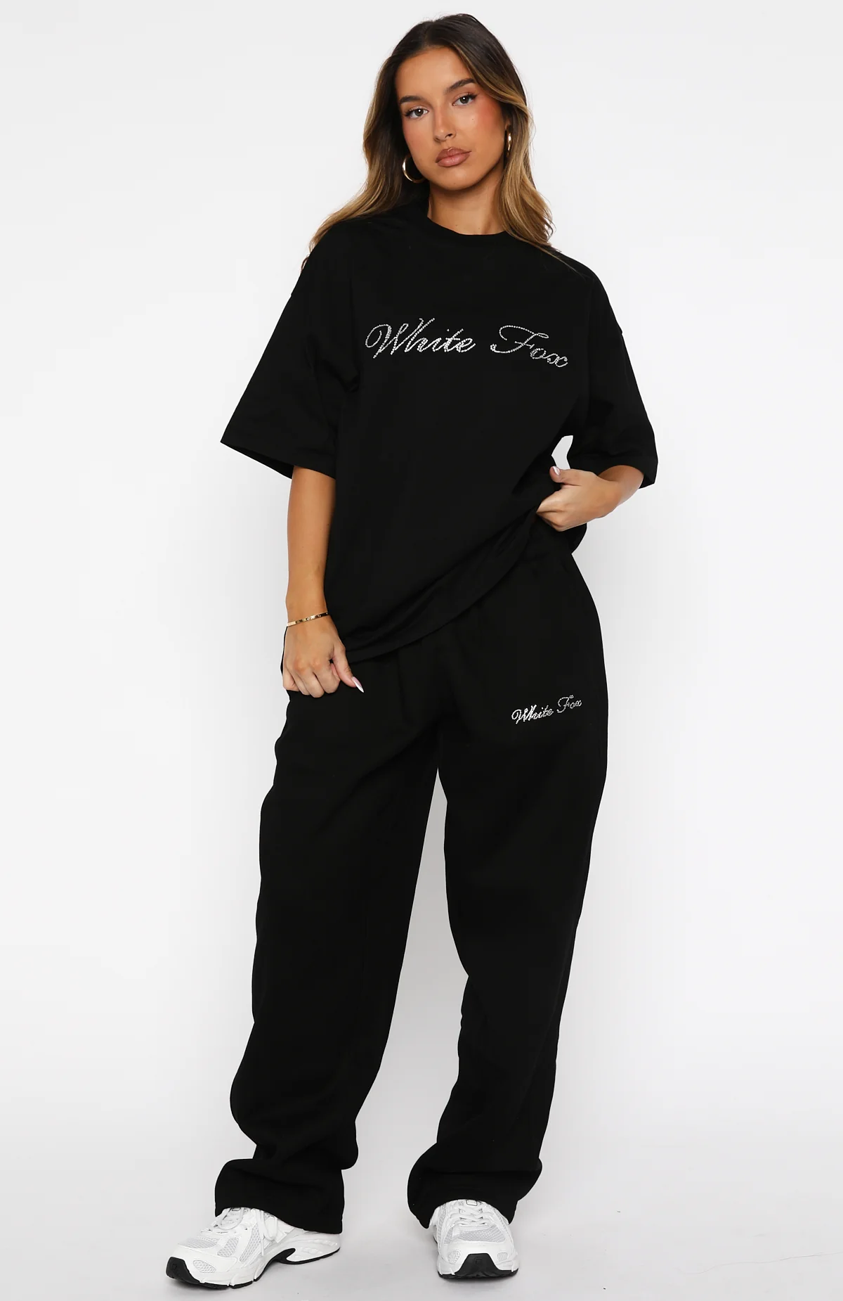 Make It Or Break It Oversized Tee Black - Image 5