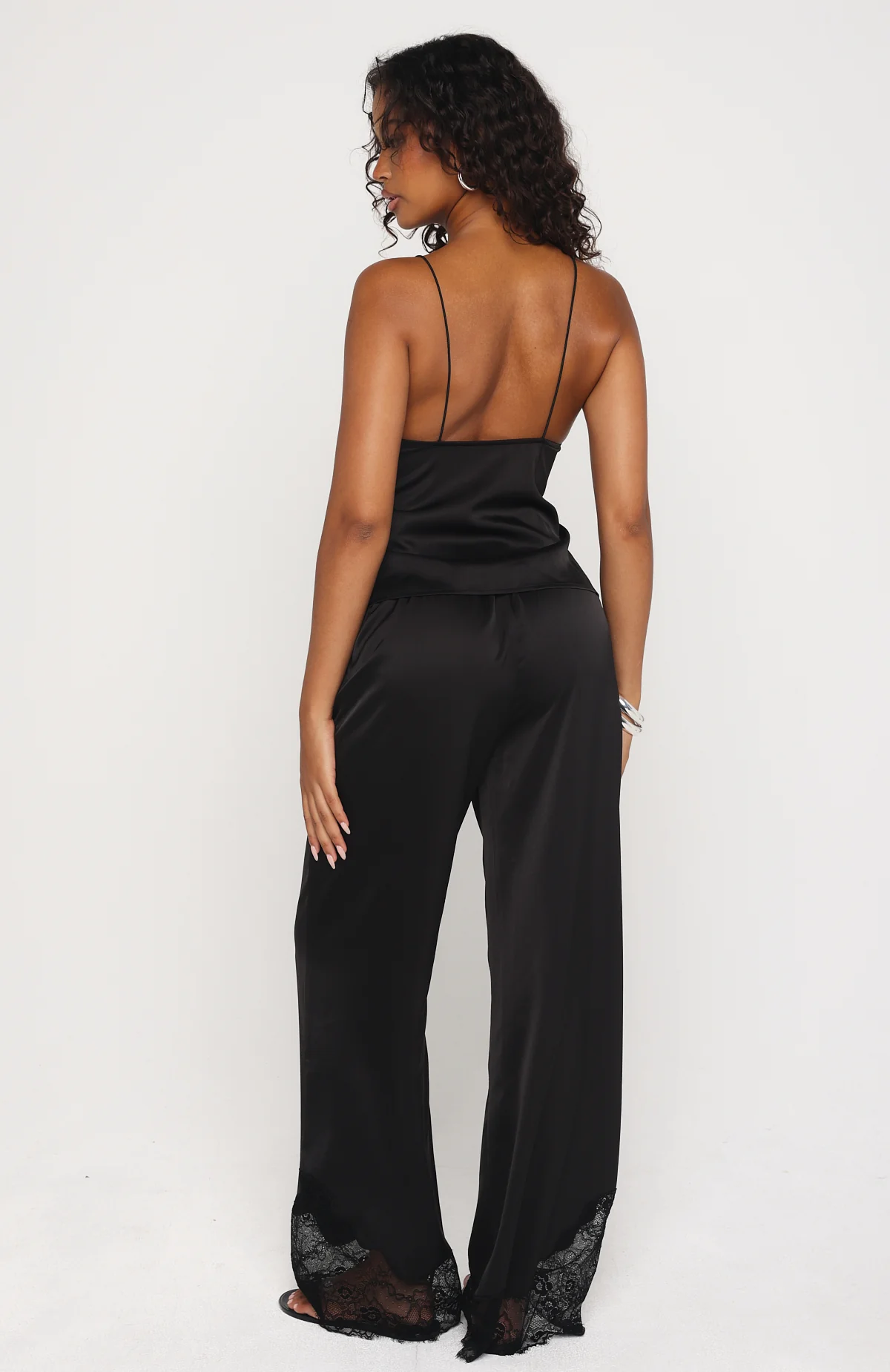 Manhattan Midnight Lace Insert Pants Black - Image 4