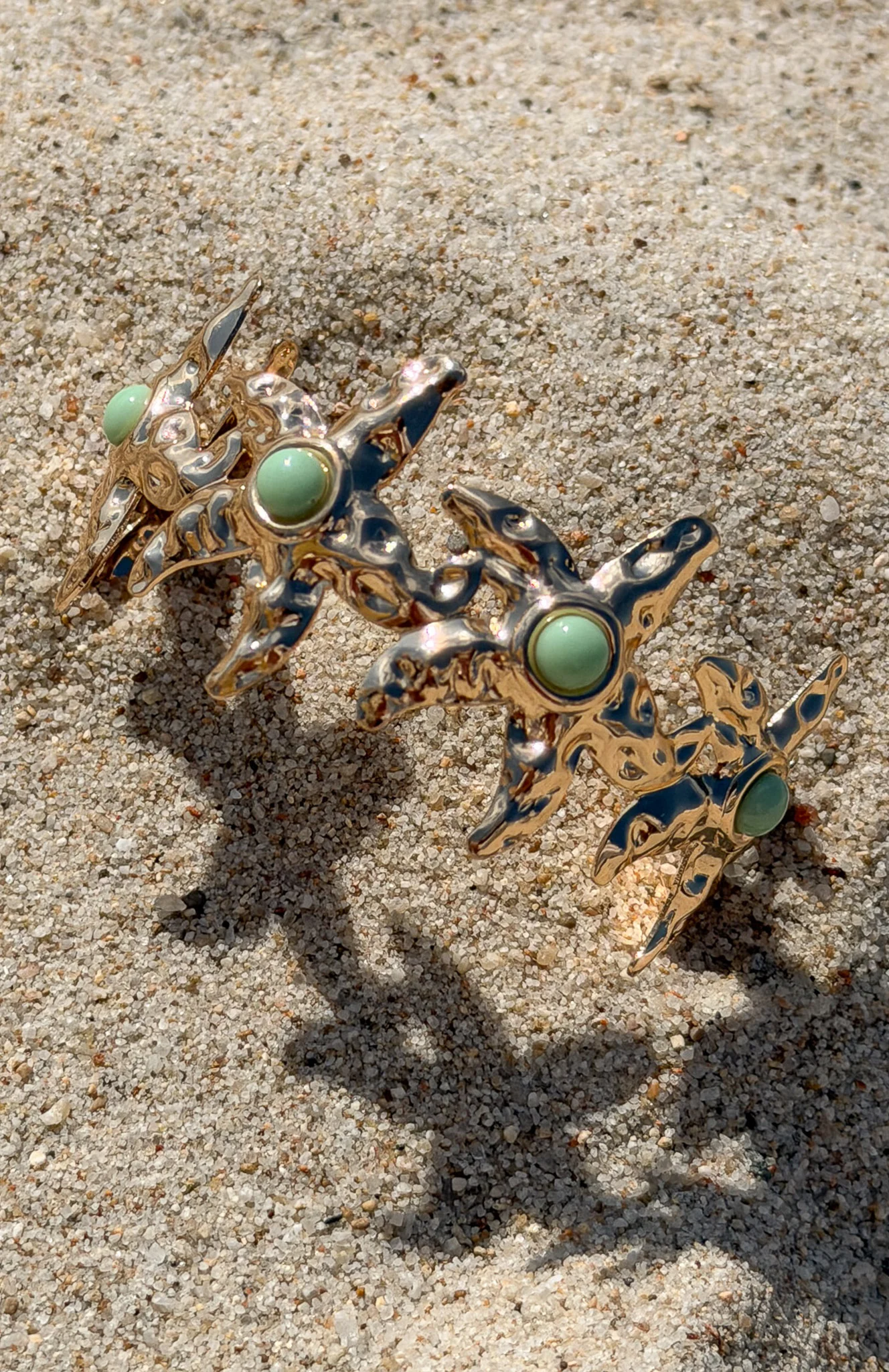 Matija Cuff Bracelet Gold - Image 3