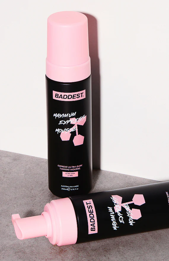 BADDEST Maximum Express Tanning Mousse - Image 3