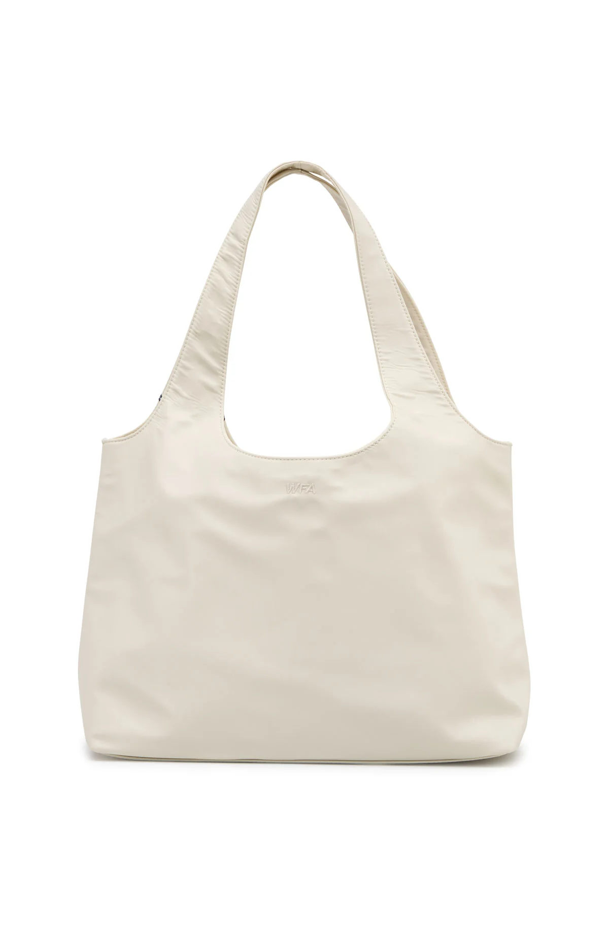 Maxton Nylon Shoulder Bag Cream - Image 6