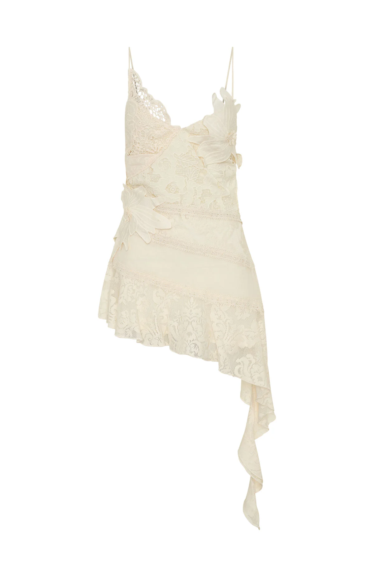 Midnight Run Mini Dress Vintage Cream - Image 6