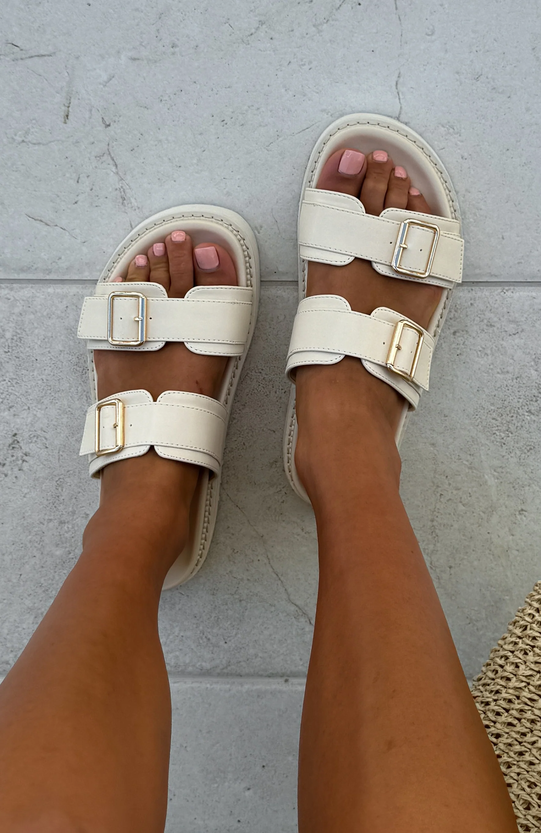 Mila Slides Ivory - Image 5