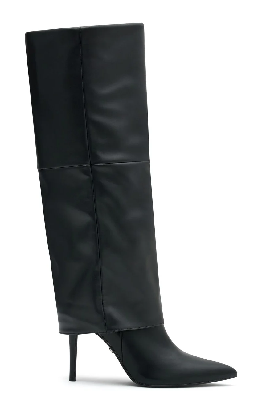 Milos Knee High Boots Black - Image 2