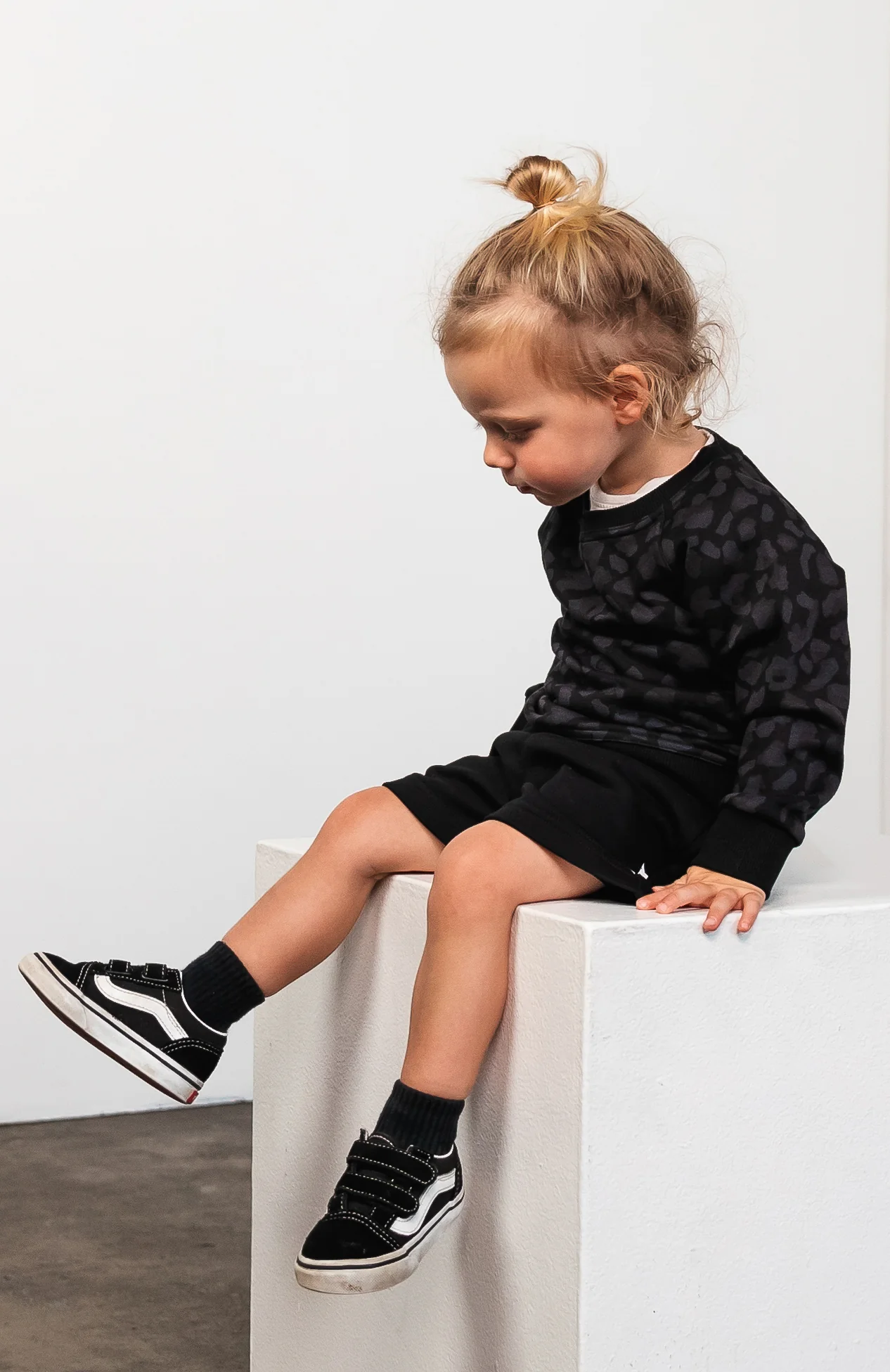 Mini Team Camo Sweater Midnight Camo